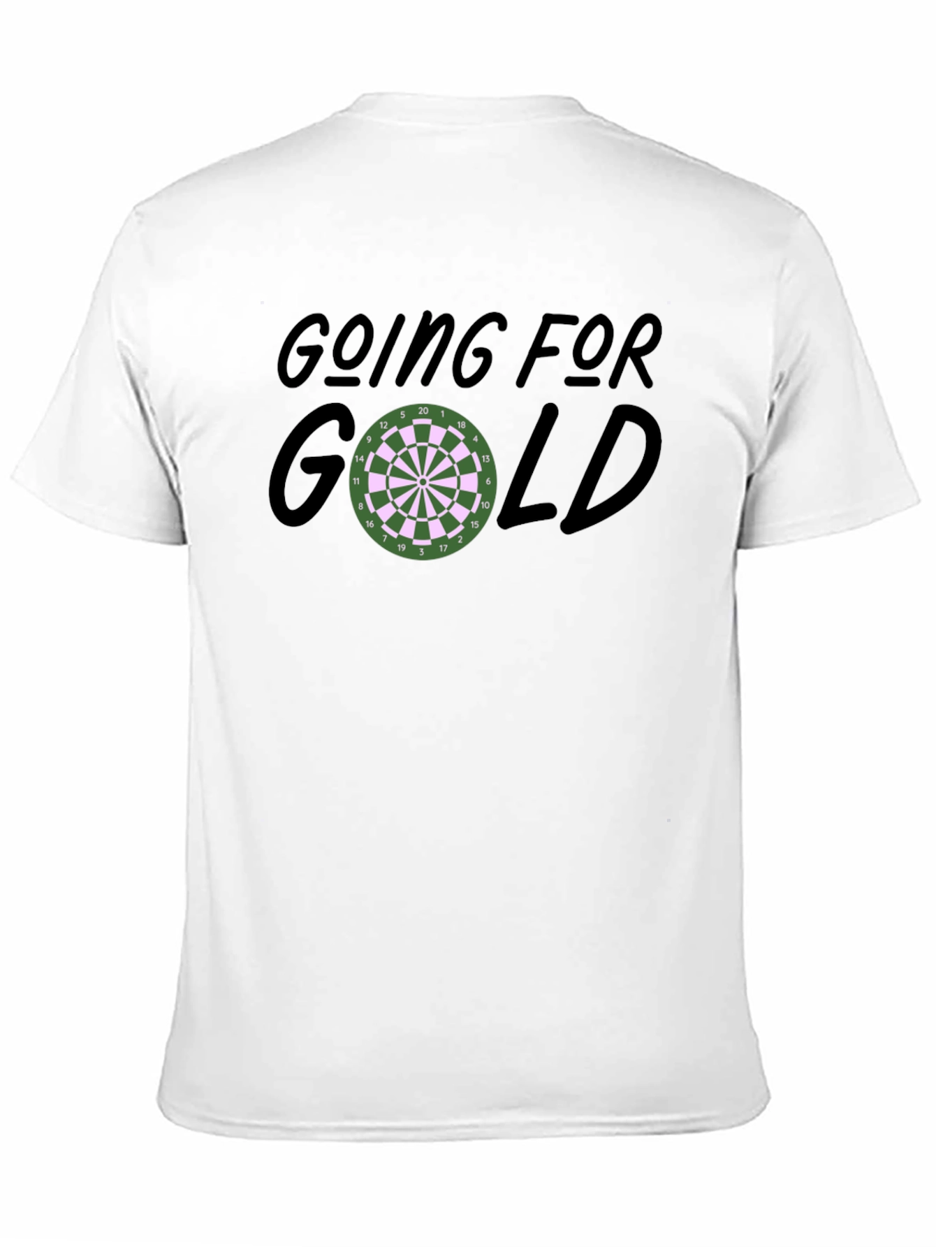 Going For Gold Dartboard Graphic T-Shirt