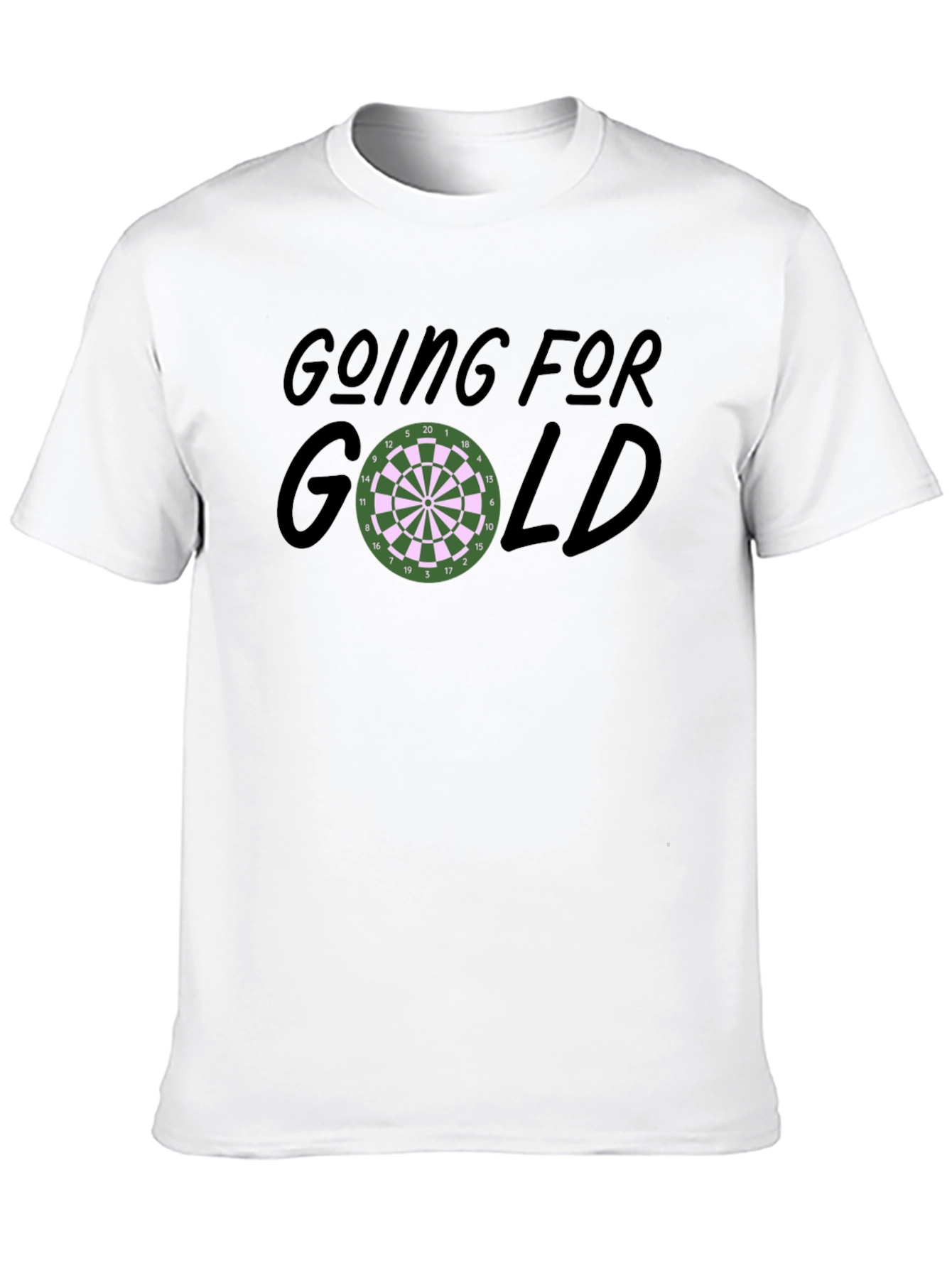 Going For Gold Dartboard Graphic T-Shirt