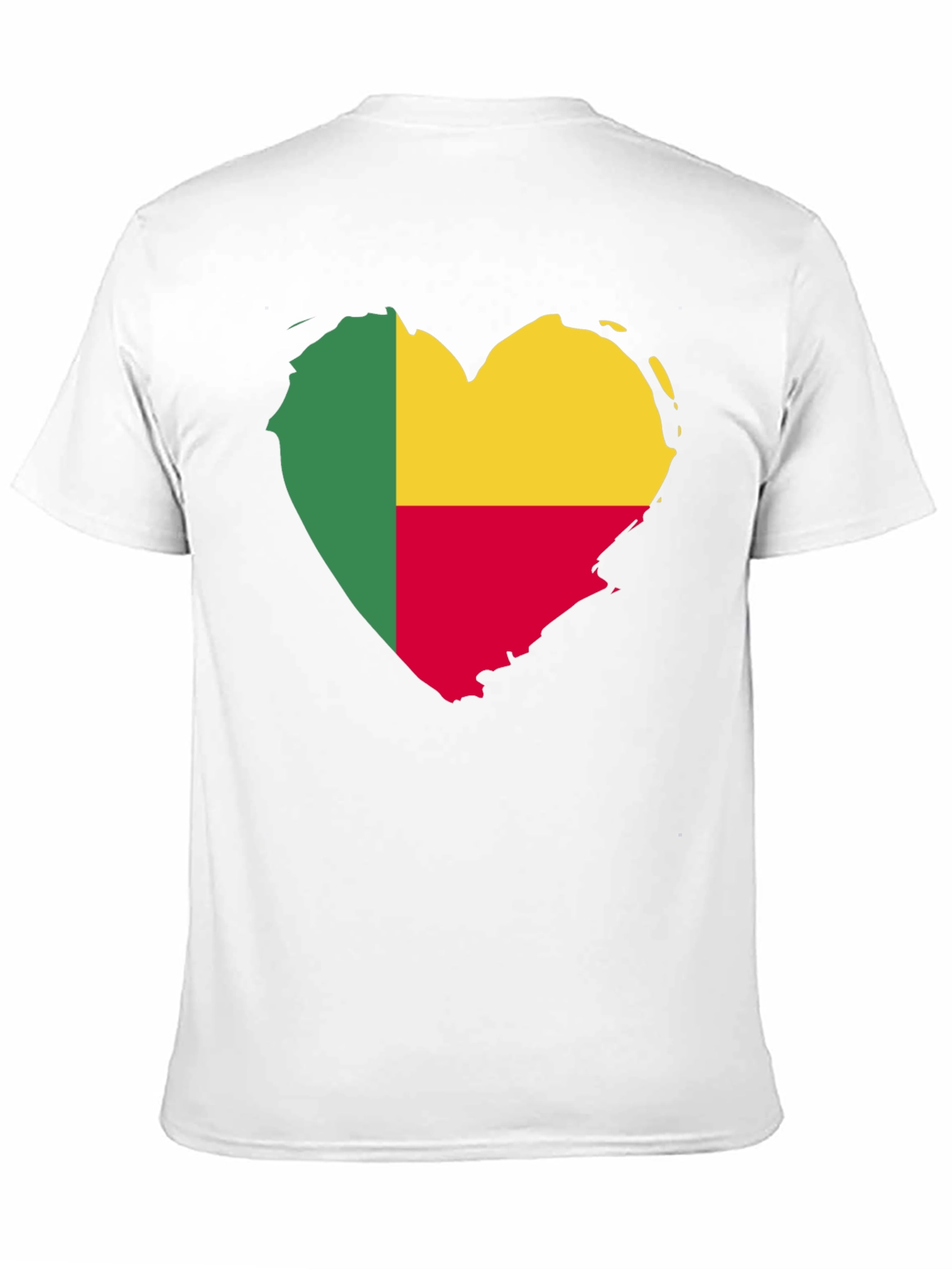 Benin Flag Heart T-Shirt