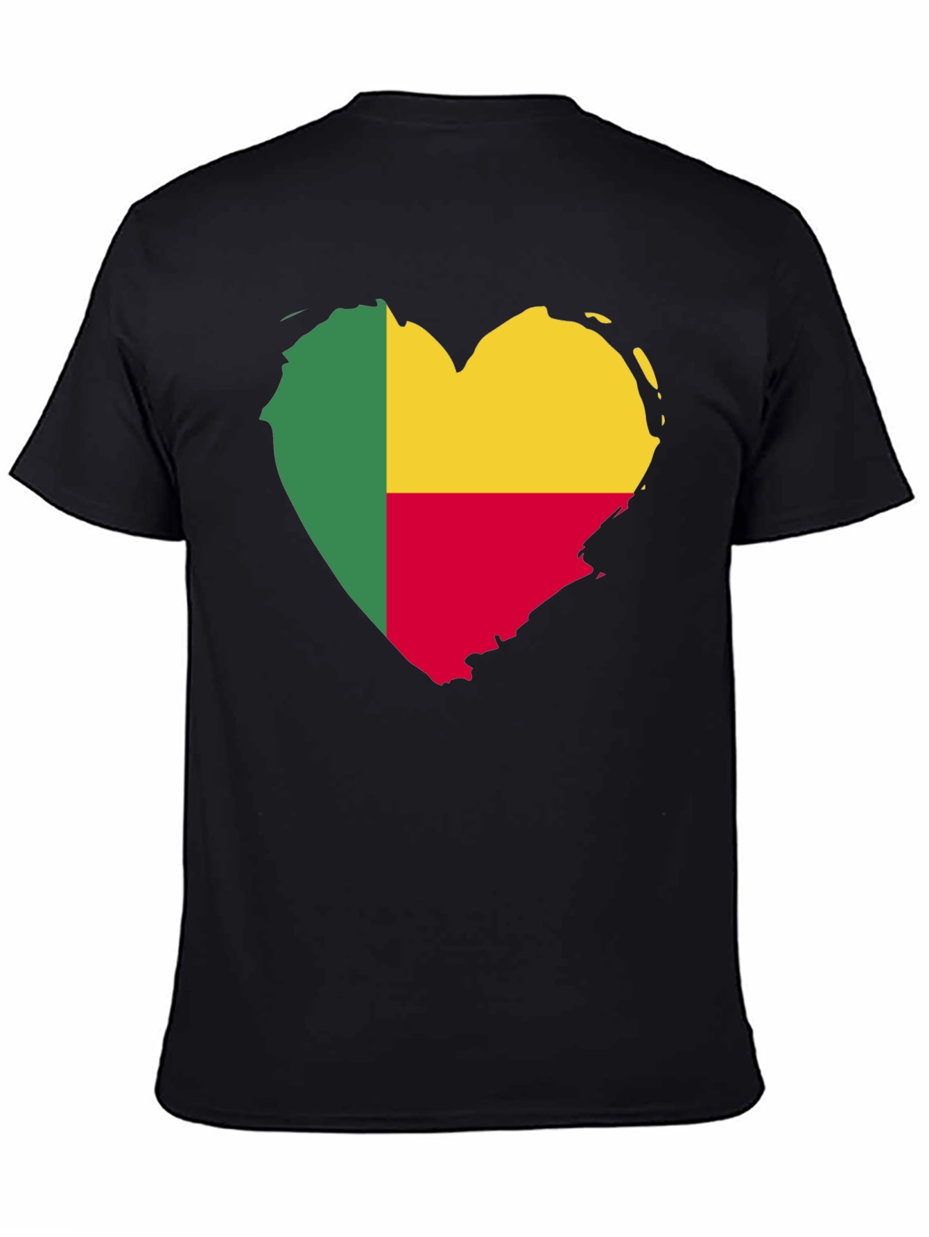 Benin Flag Heart T-Shirt