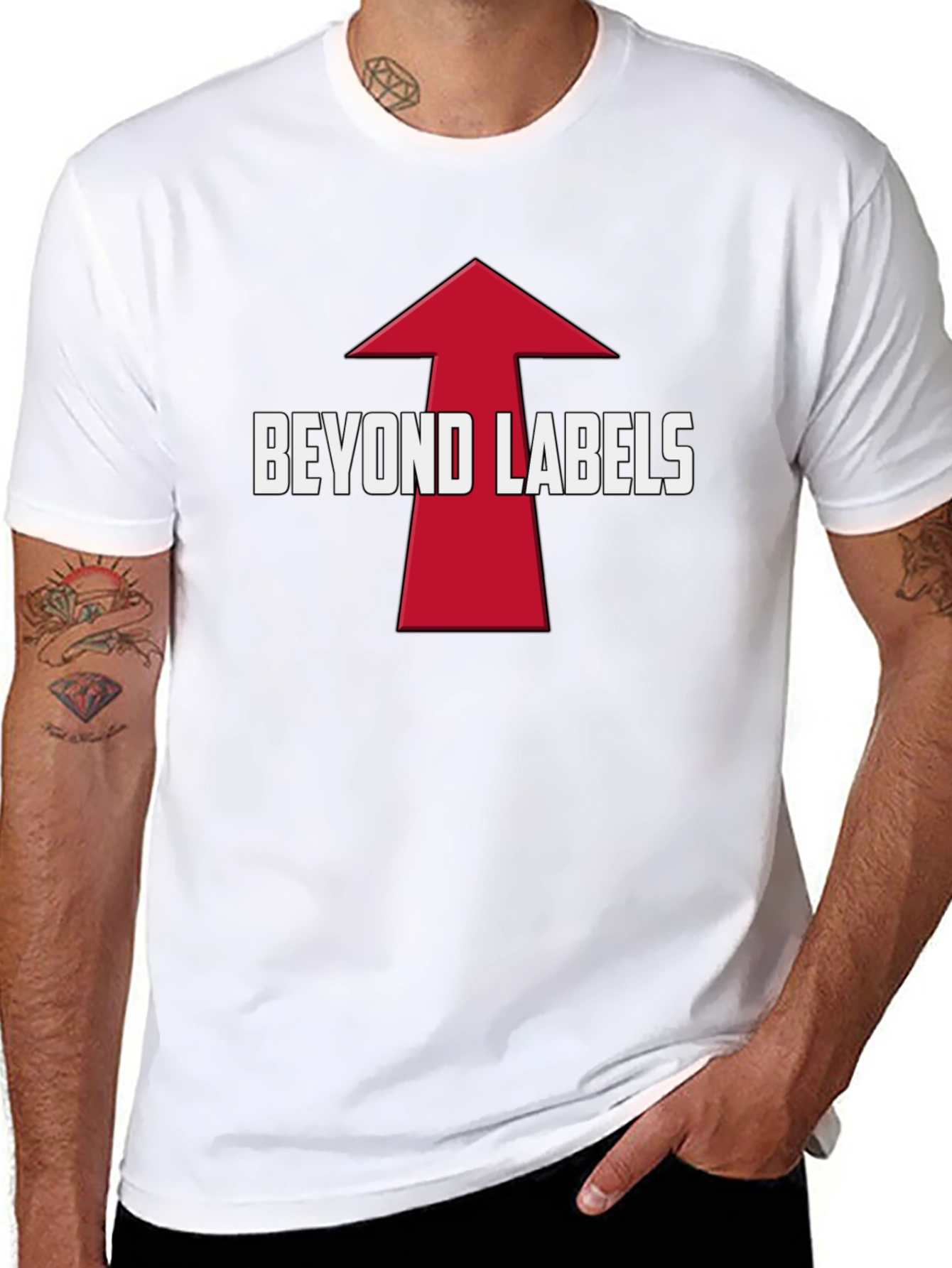 Beyond Labels Arrow Graphic Tee