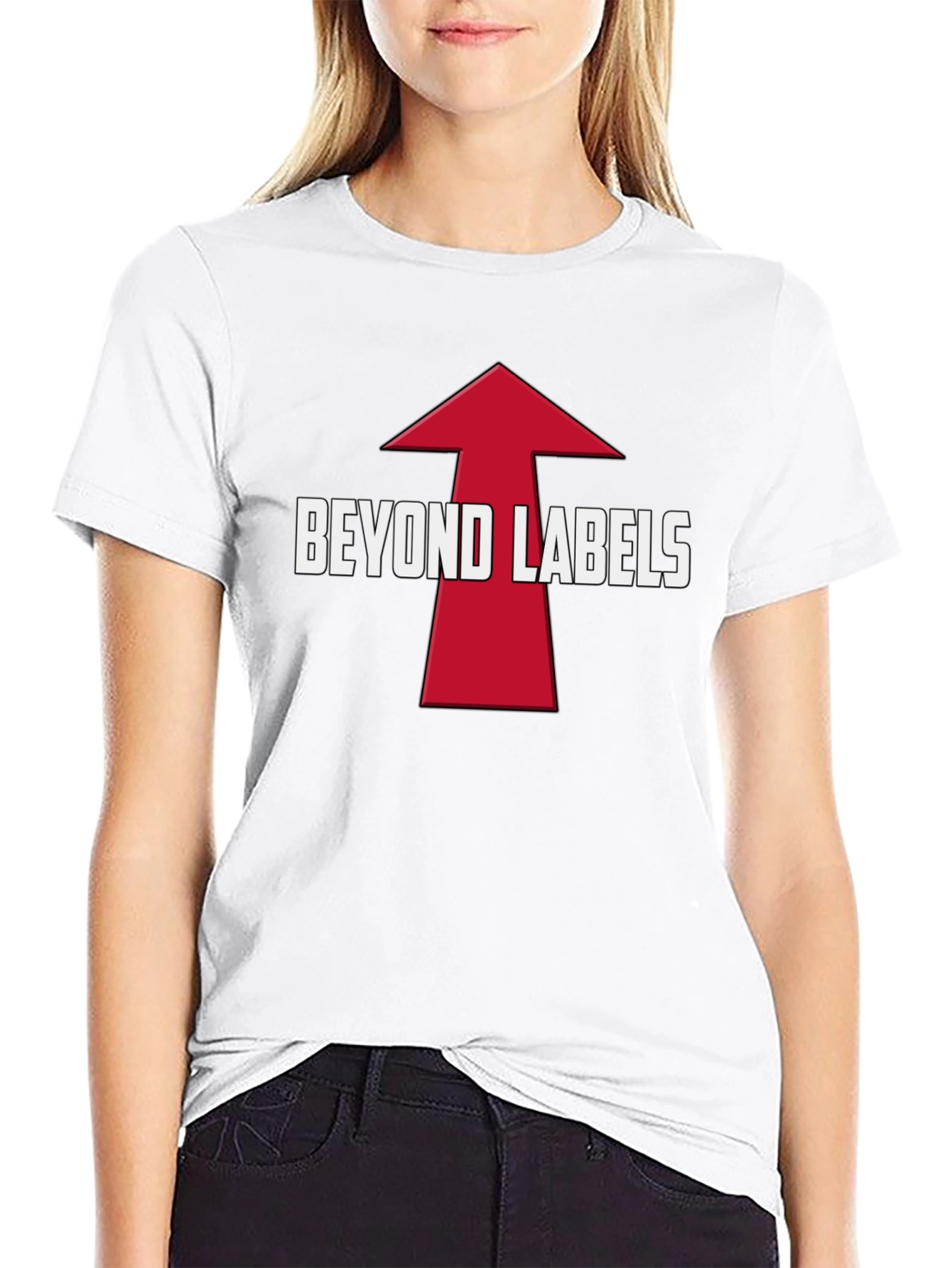 Beyond Labels Arrow Graphic Tee