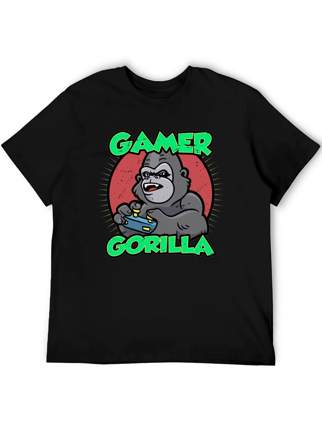 Gamer Gorilla T-Shirt - Funny Gaming Apparel