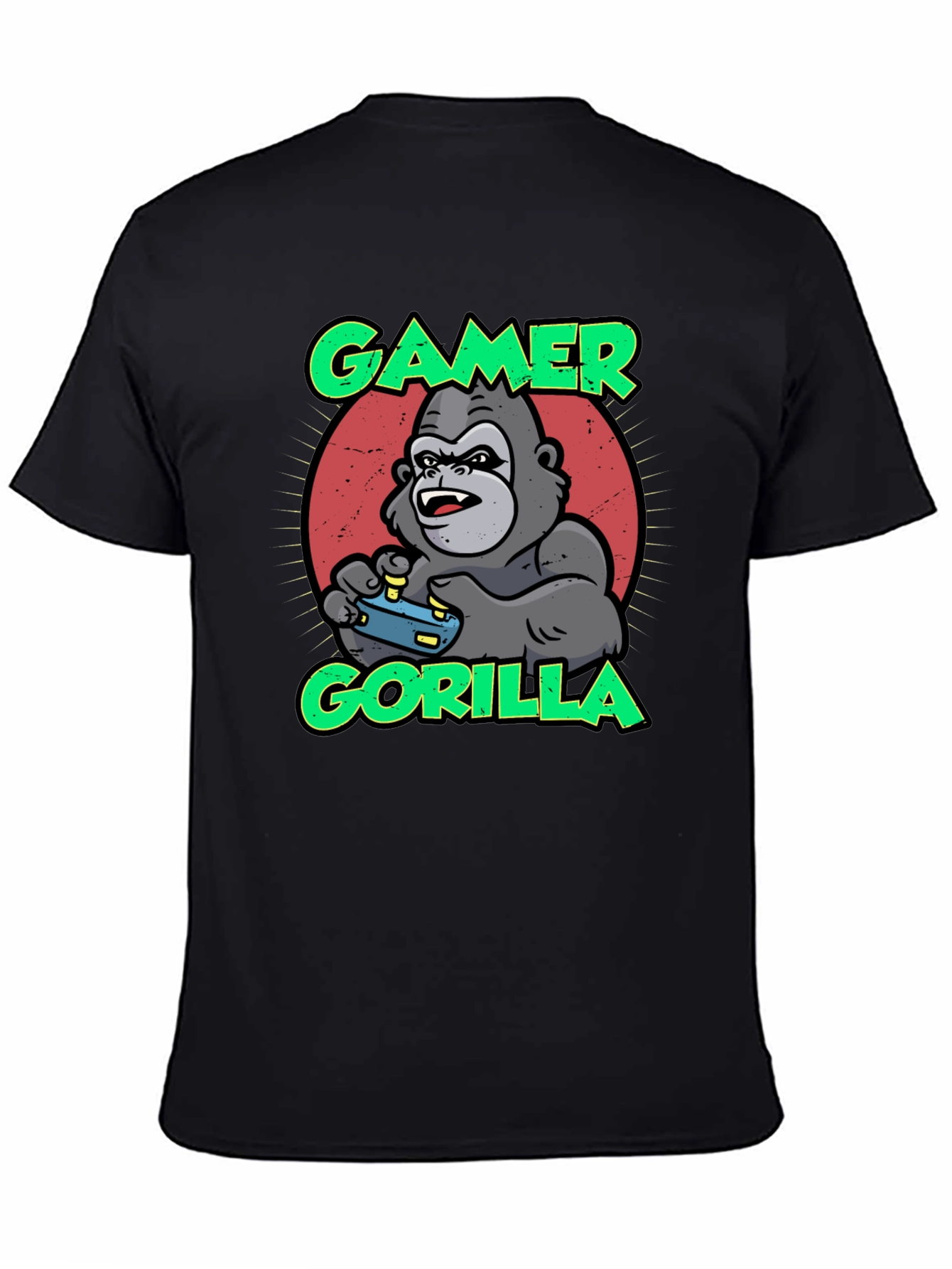 Gamer Gorilla T-Shirt - Funny Gaming Apparel