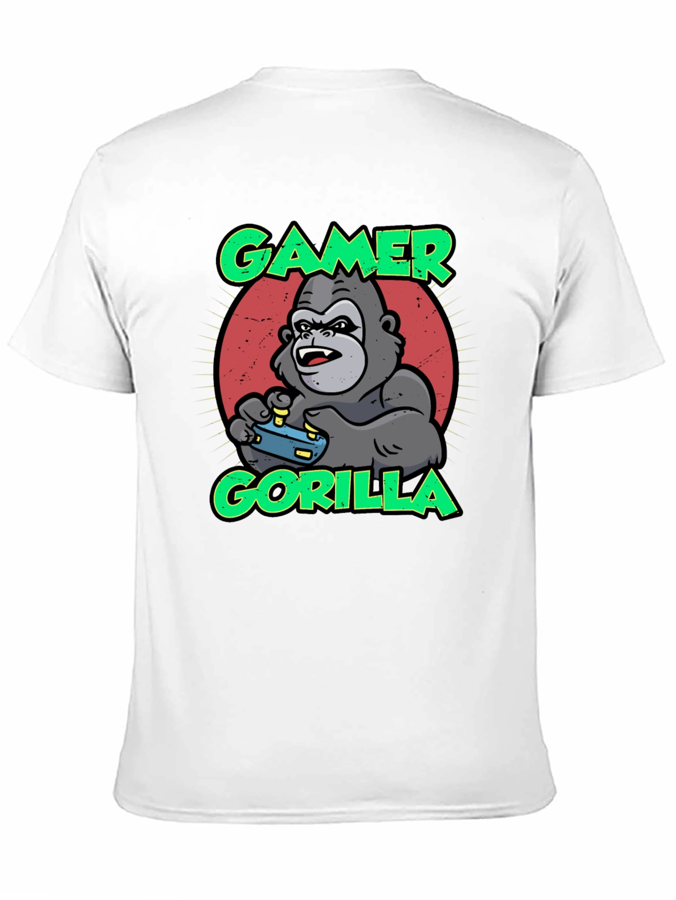 Gamer Gorilla T-Shirt - Funny Gaming Apparel