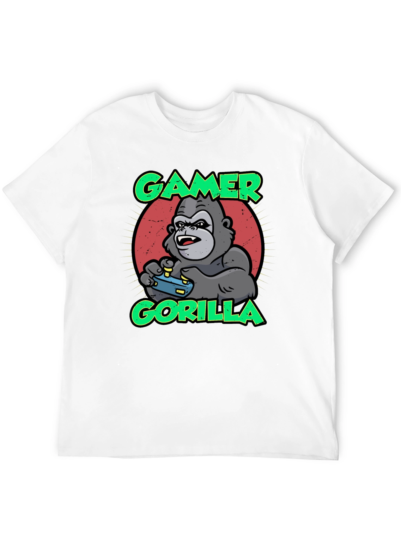Gamer Gorilla T-Shirt - Funny Gaming Apparel