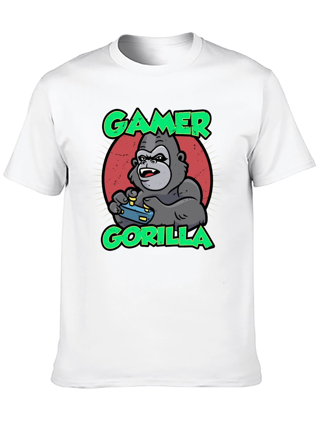 Gamer Gorilla T-Shirt - Funny Gaming Apparel