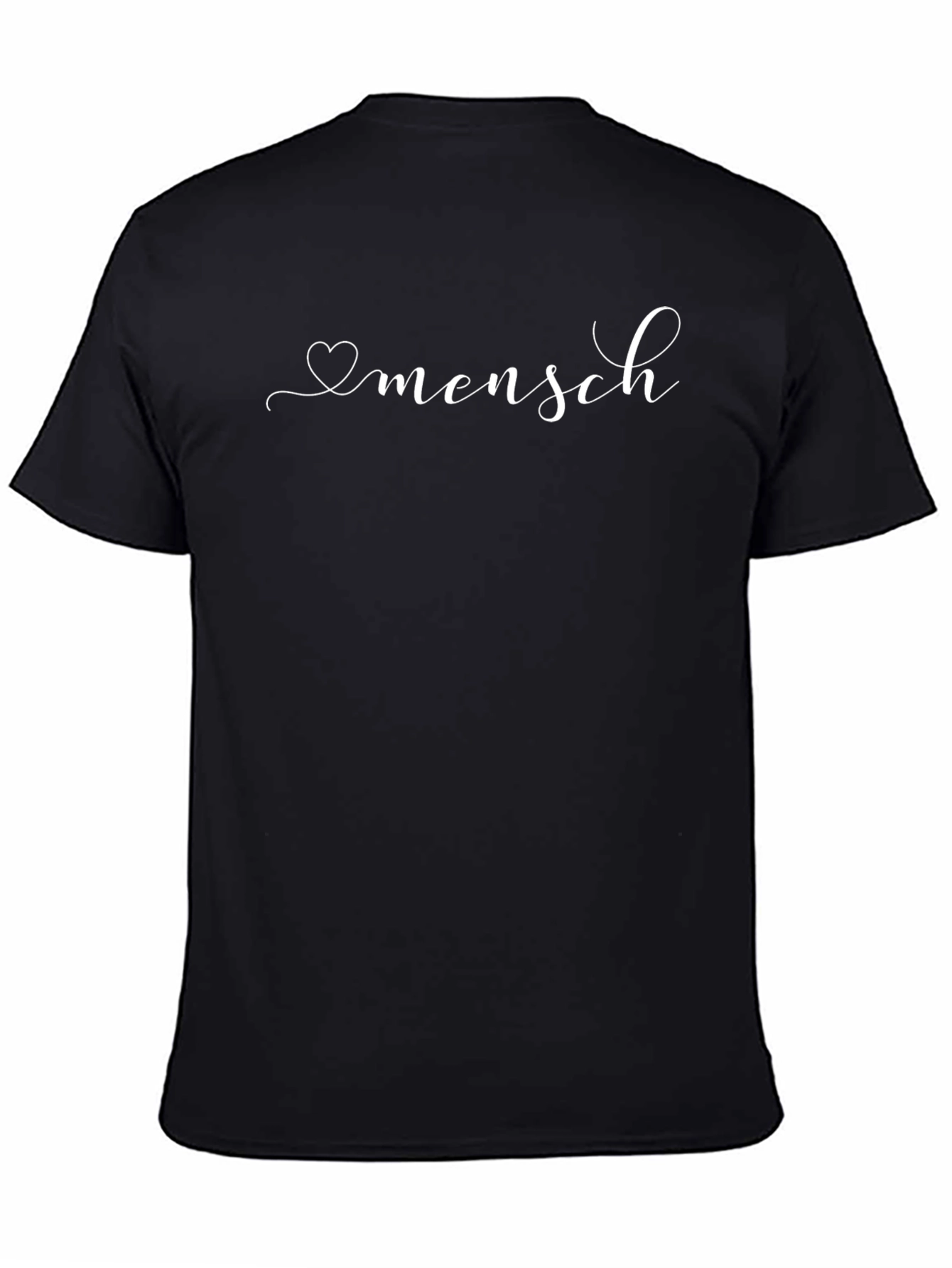 Mensch Heart Graphic Tee - Soft Cotton Comfort