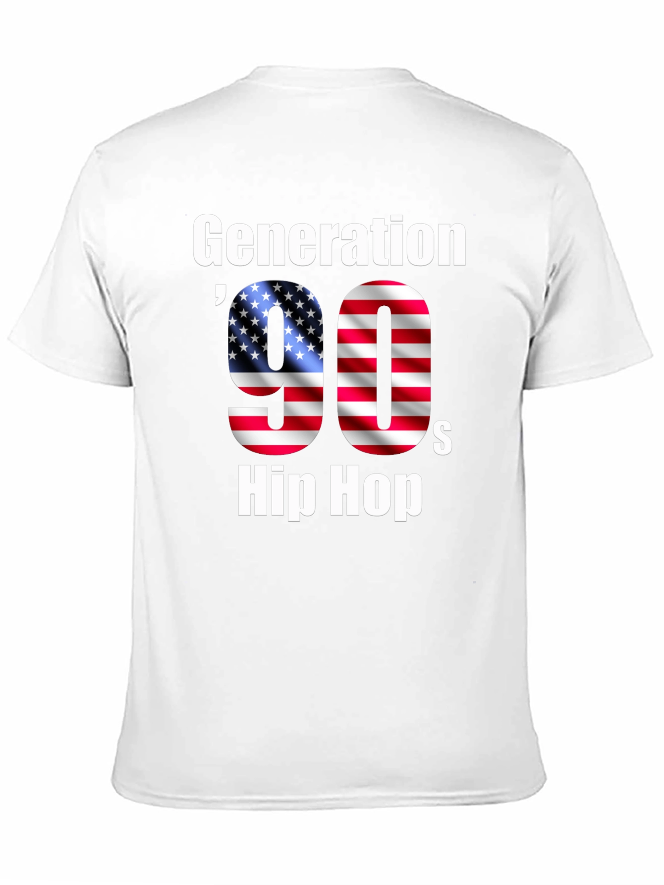 Generation 90s Hip Hop Graphic T-Shirt