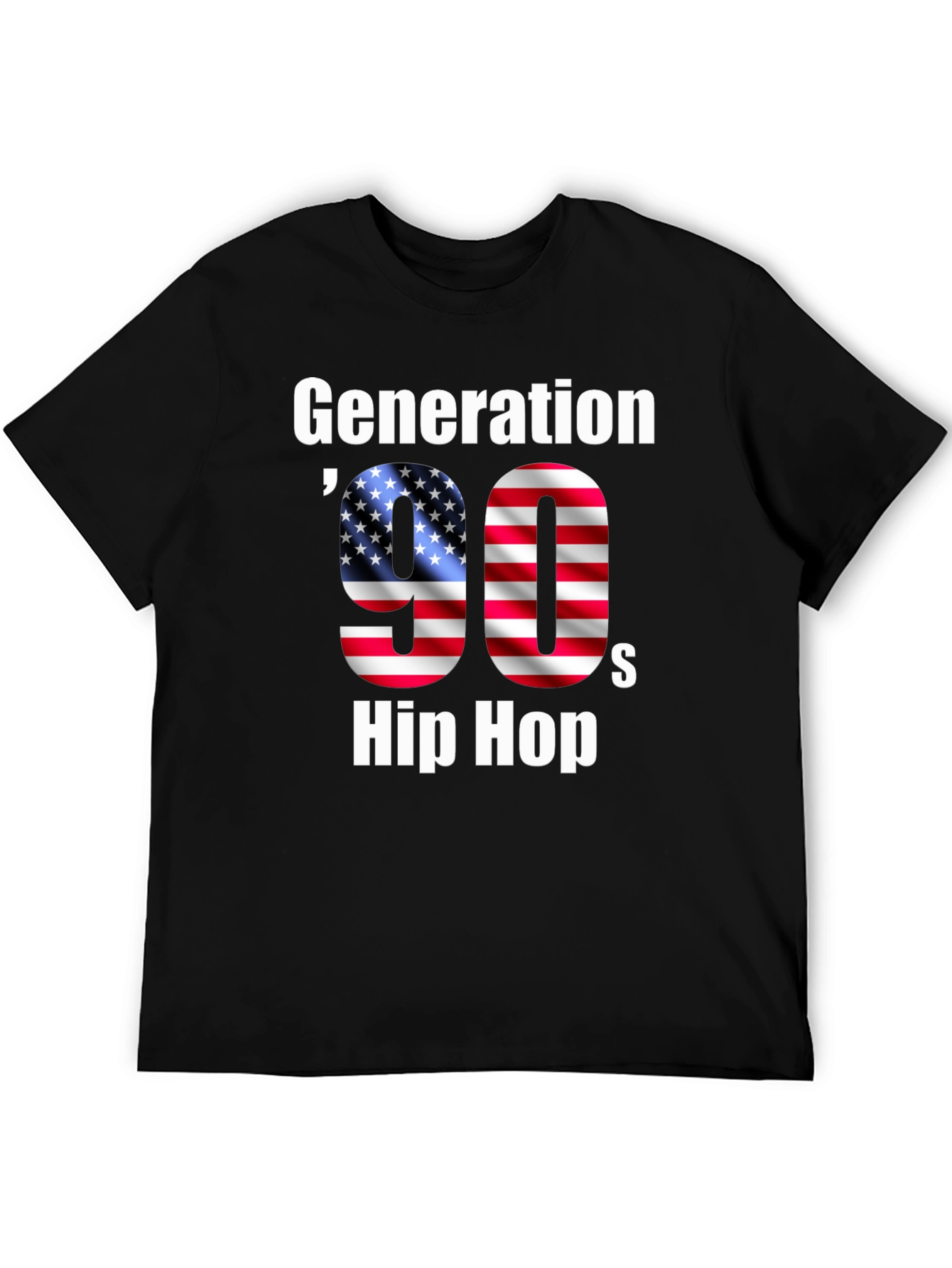 Generation 90s Hip Hop Graphic T-Shirt