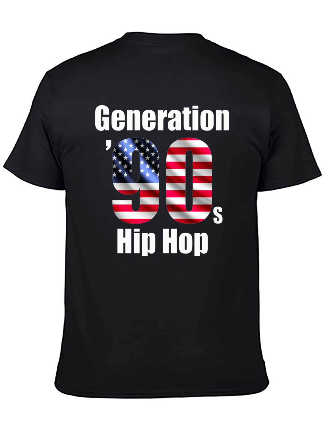 Generation 90s Hip Hop Graphic T-Shirt