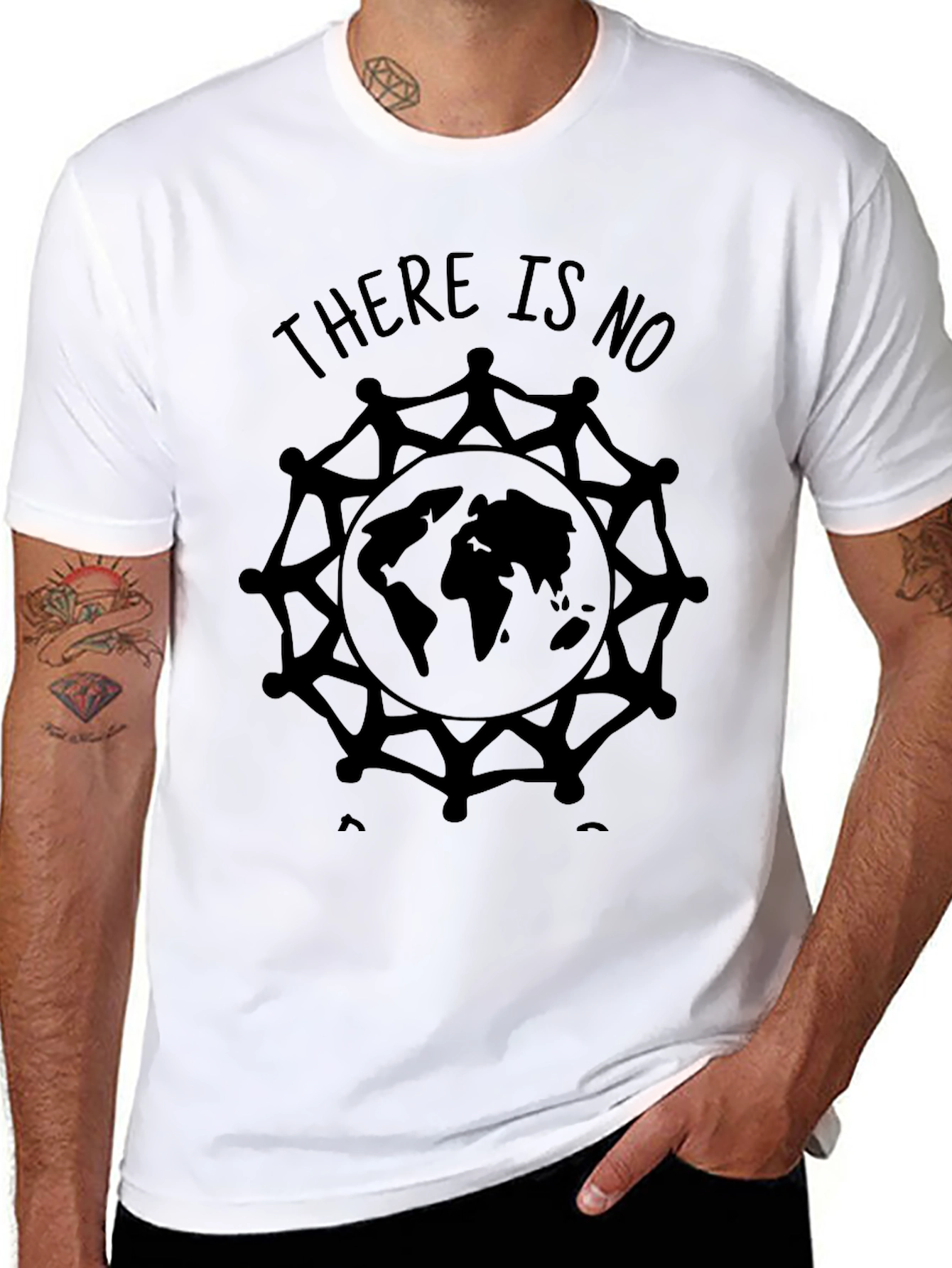 Unity Earth Black Graphic Tee