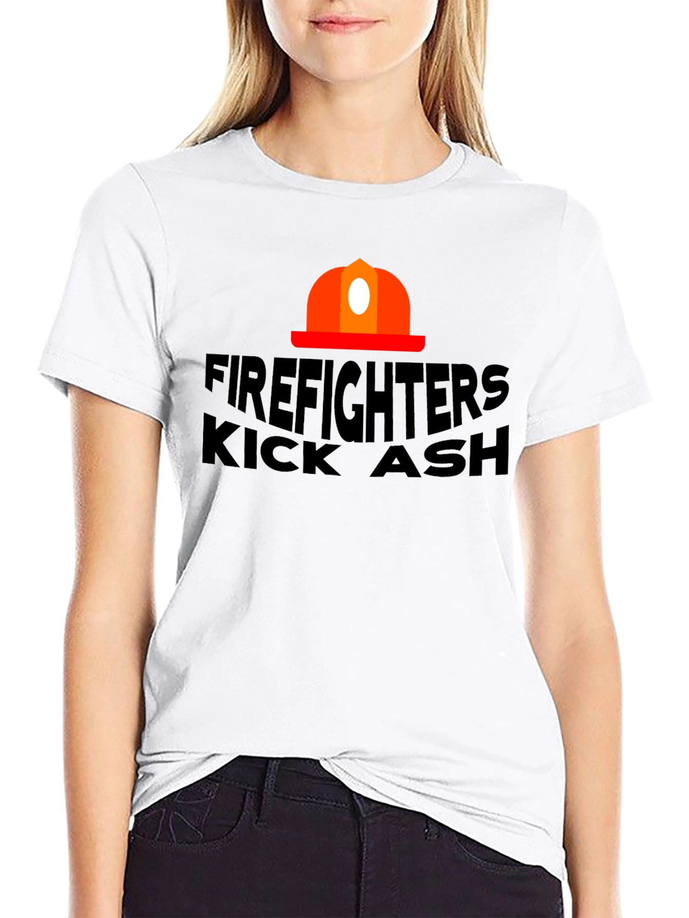 Firefighters Kick Ash T-Shirt - Bold Graphic Tee