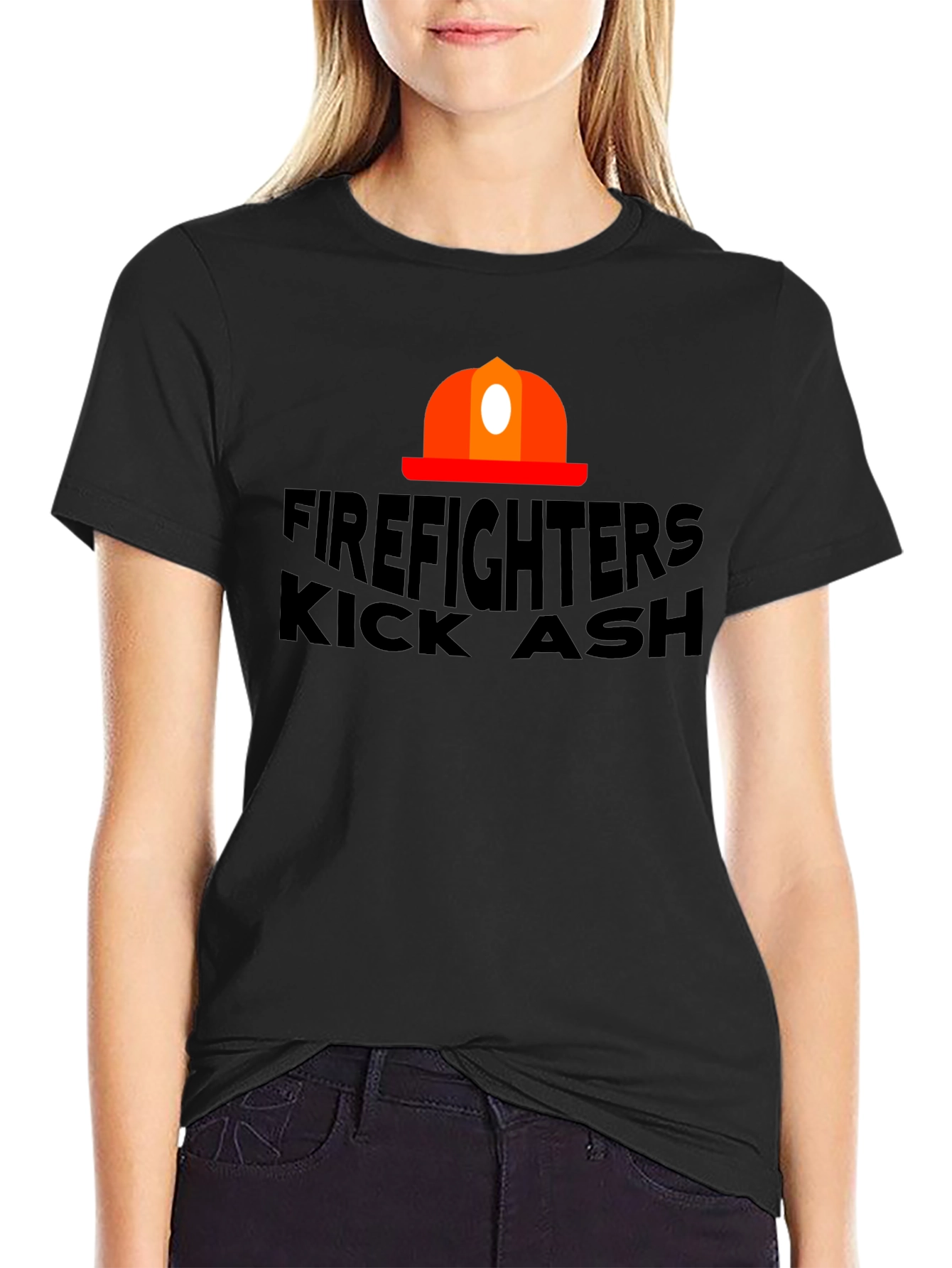 Firefighters Kick Ash T-Shirt - Bold Graphic Tee