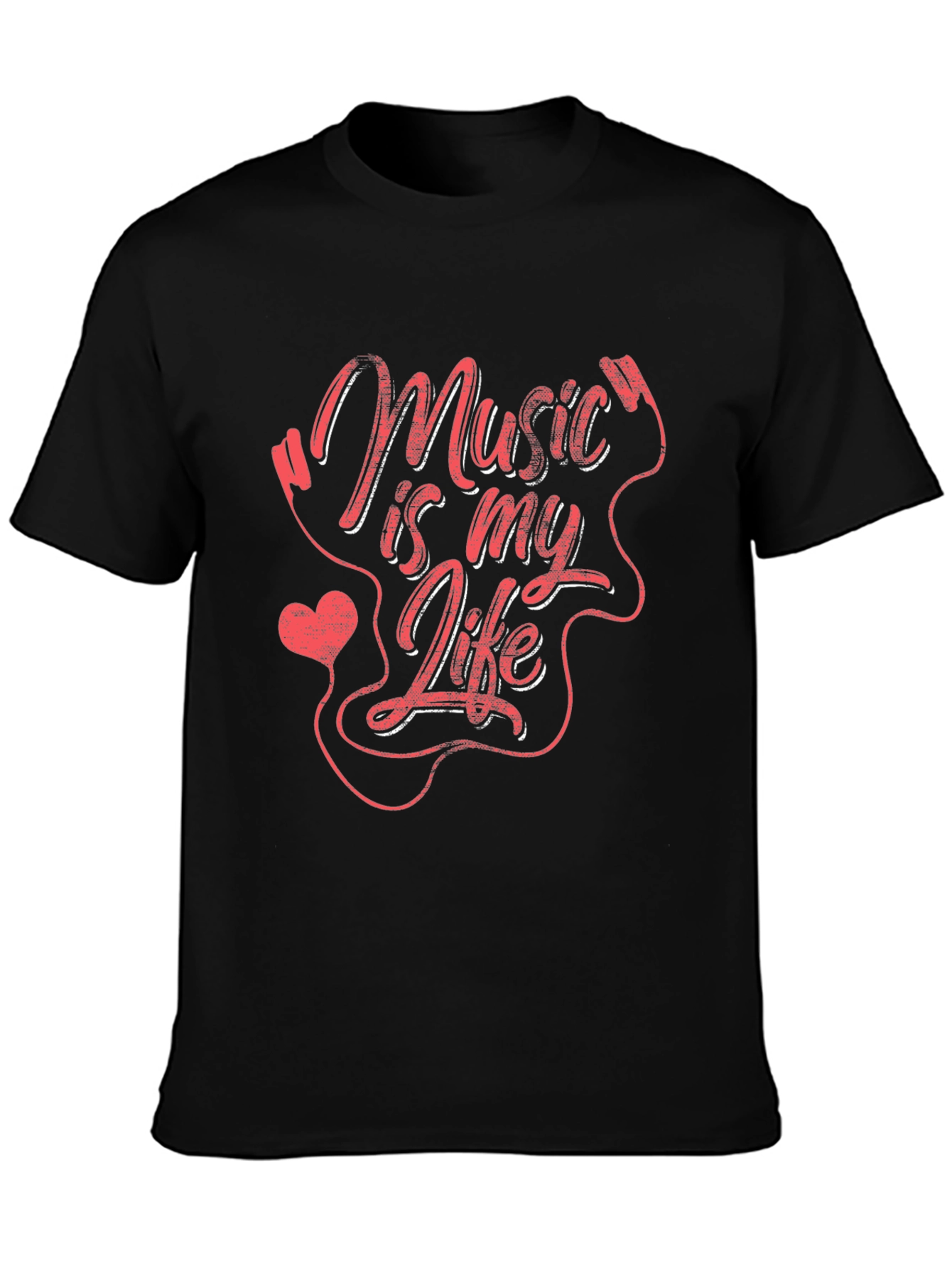 Music Is My Life T-Shirt - Stylish Graphic Tee