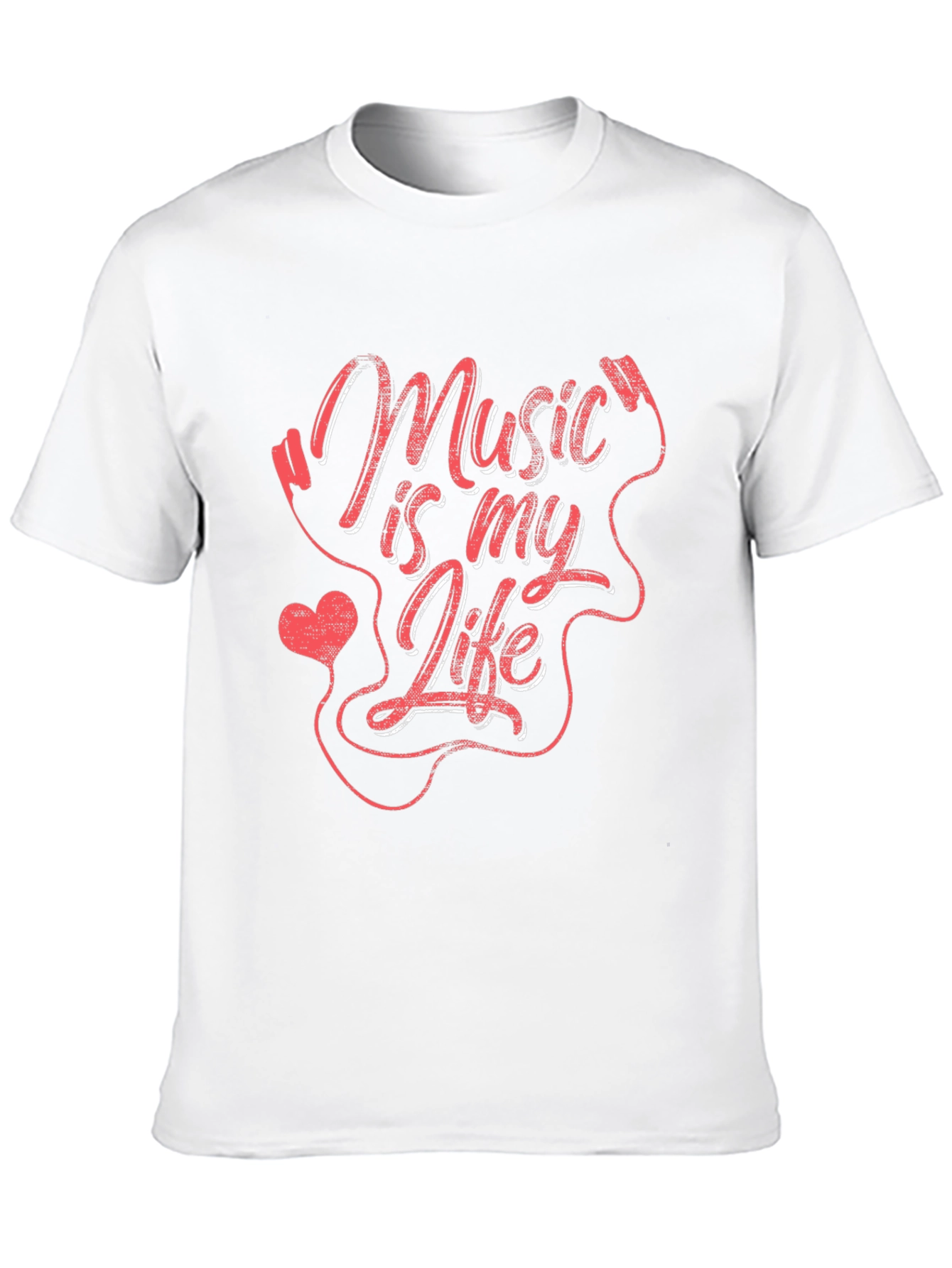 Music Is My Life T-Shirt - Stylish Graphic Tee
