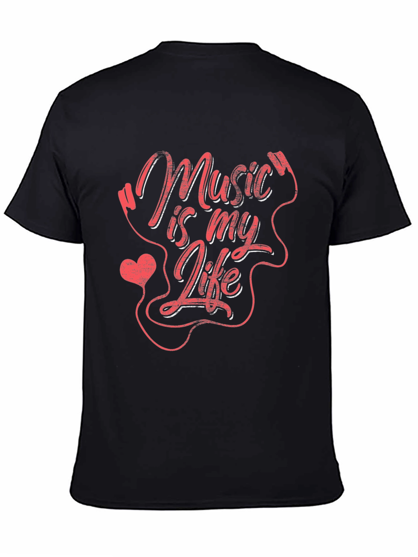 Music Is My Life T-Shirt - Stylish Graphic Tee
