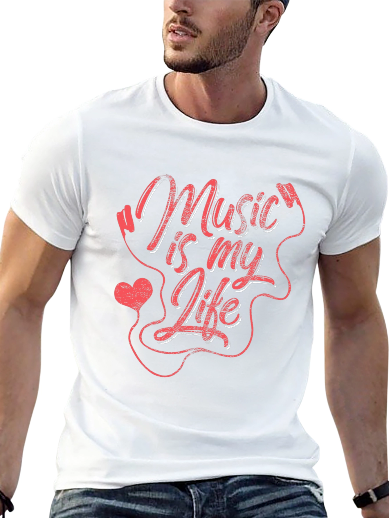Music Is My Life T-Shirt - Stylish Graphic Tee