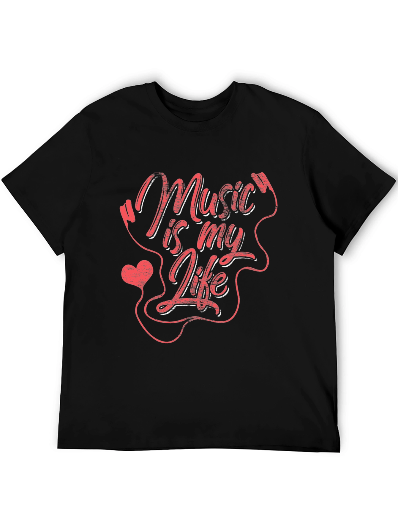 Music Is My Life T-Shirt - Stylish Graphic Tee