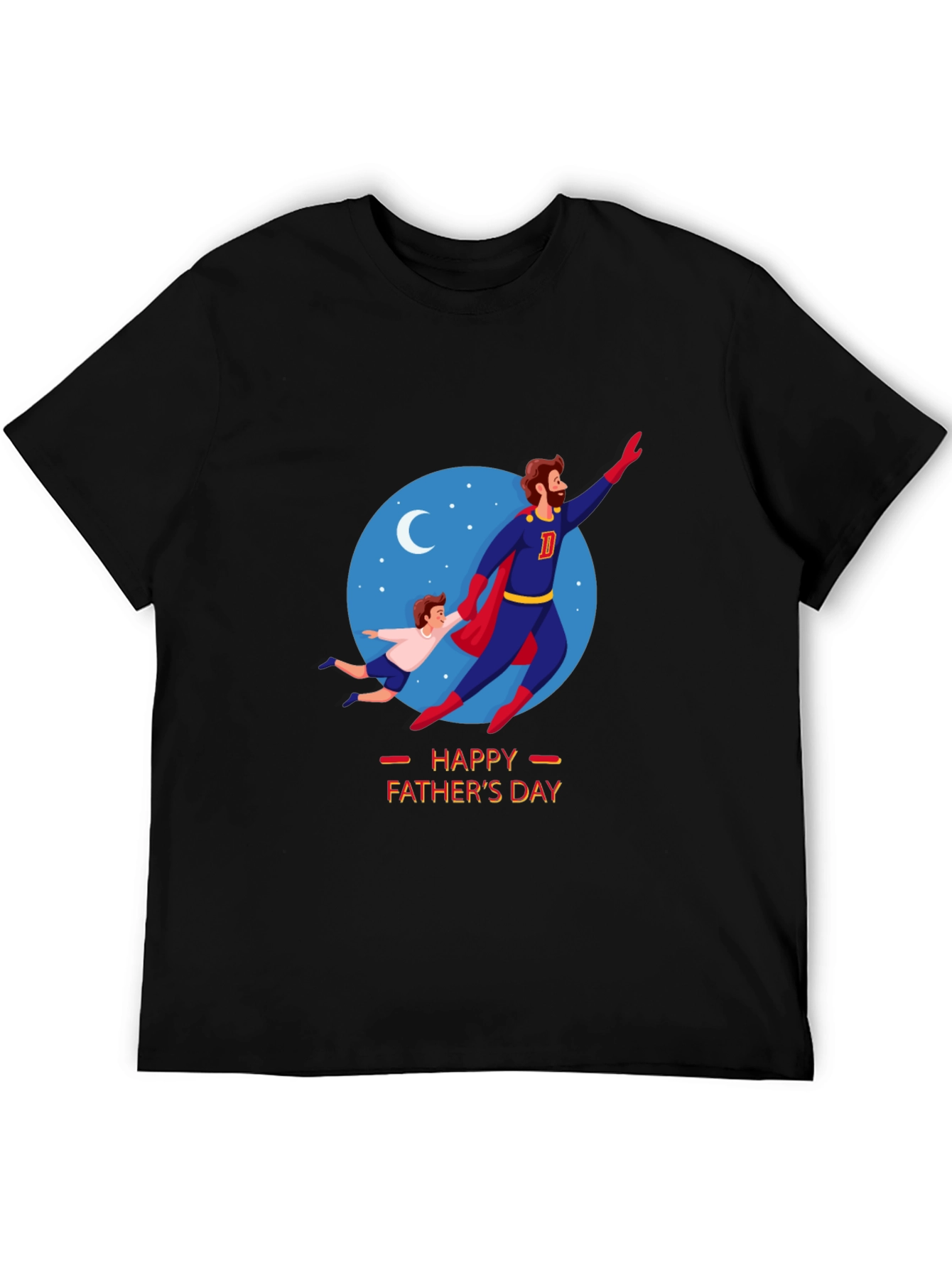 Happy Fathers Day Super Dad T-Shirt