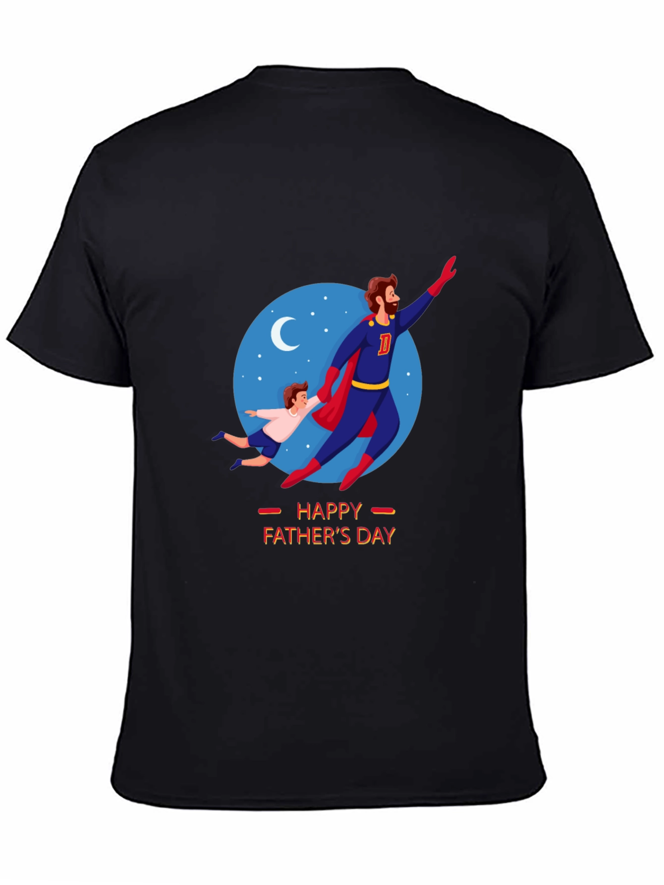 Happy Fathers Day Super Dad T-Shirt