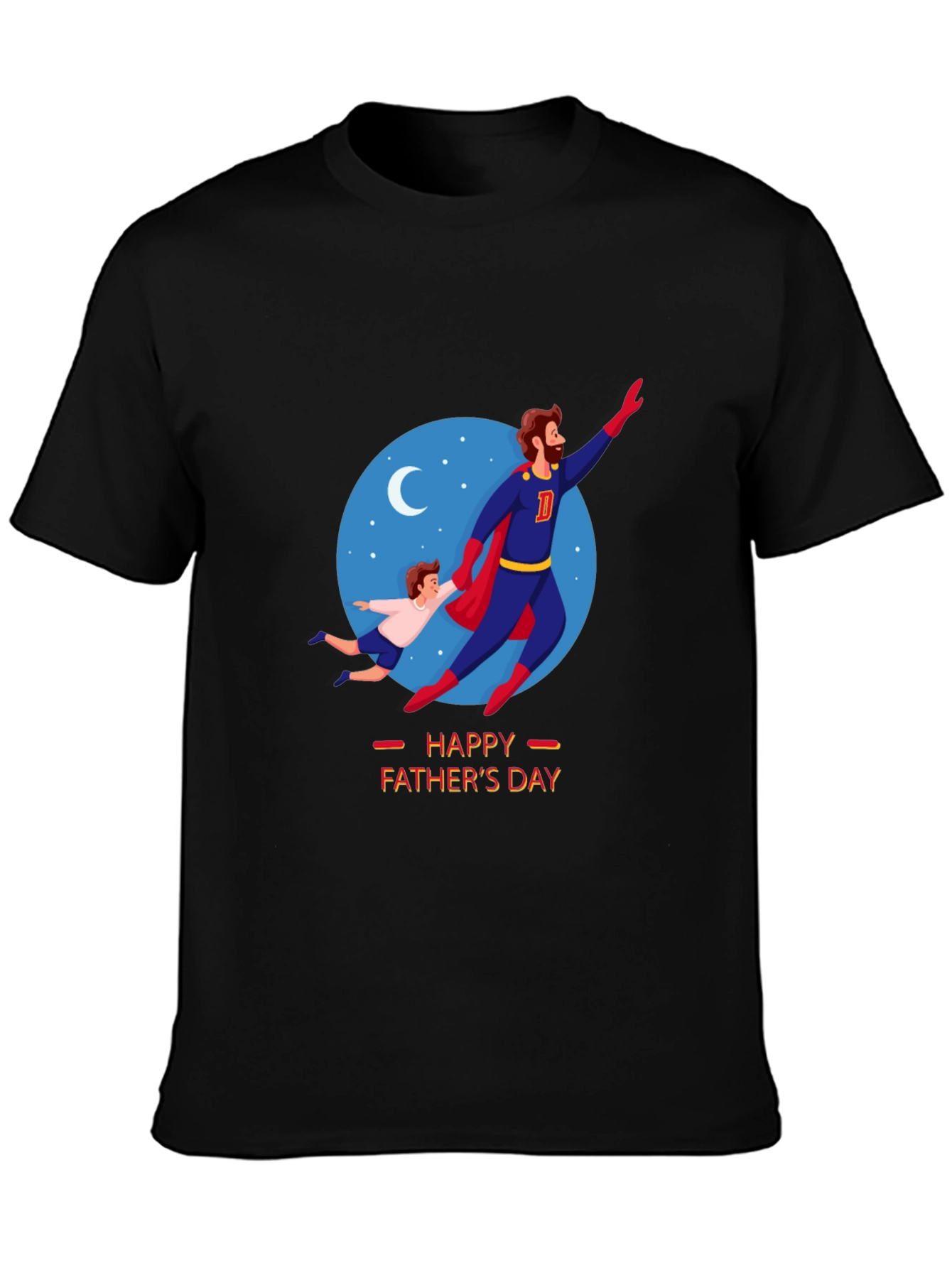 Happy Fathers Day Super Dad T-Shirt