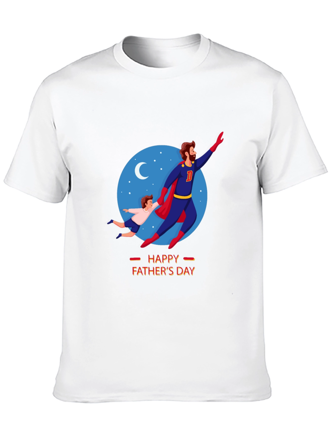Happy Fathers Day Super Dad T-Shirt