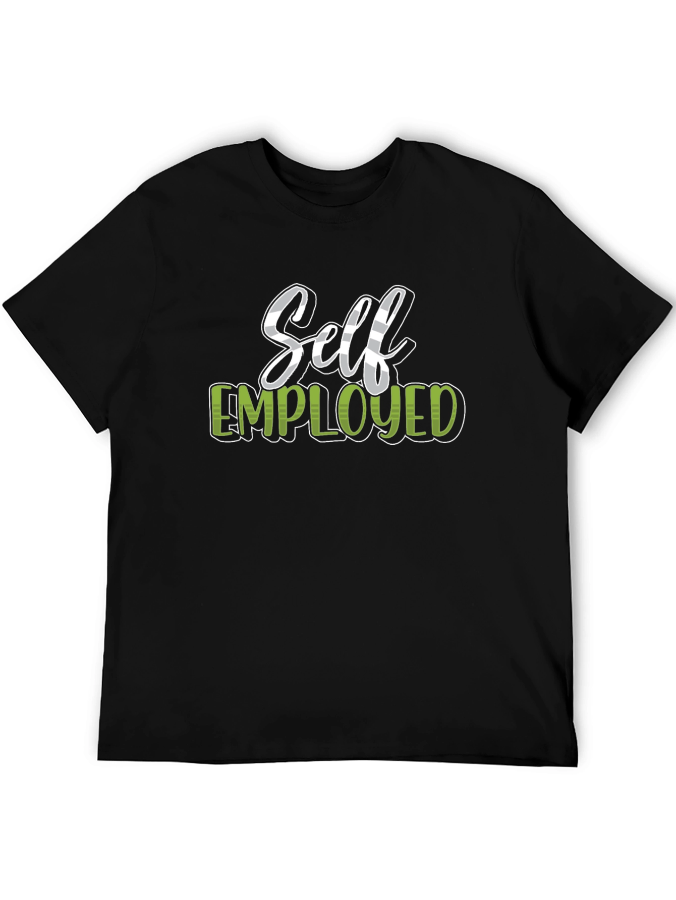 Self Employed Graphic Tee - Black Unisex Shirt