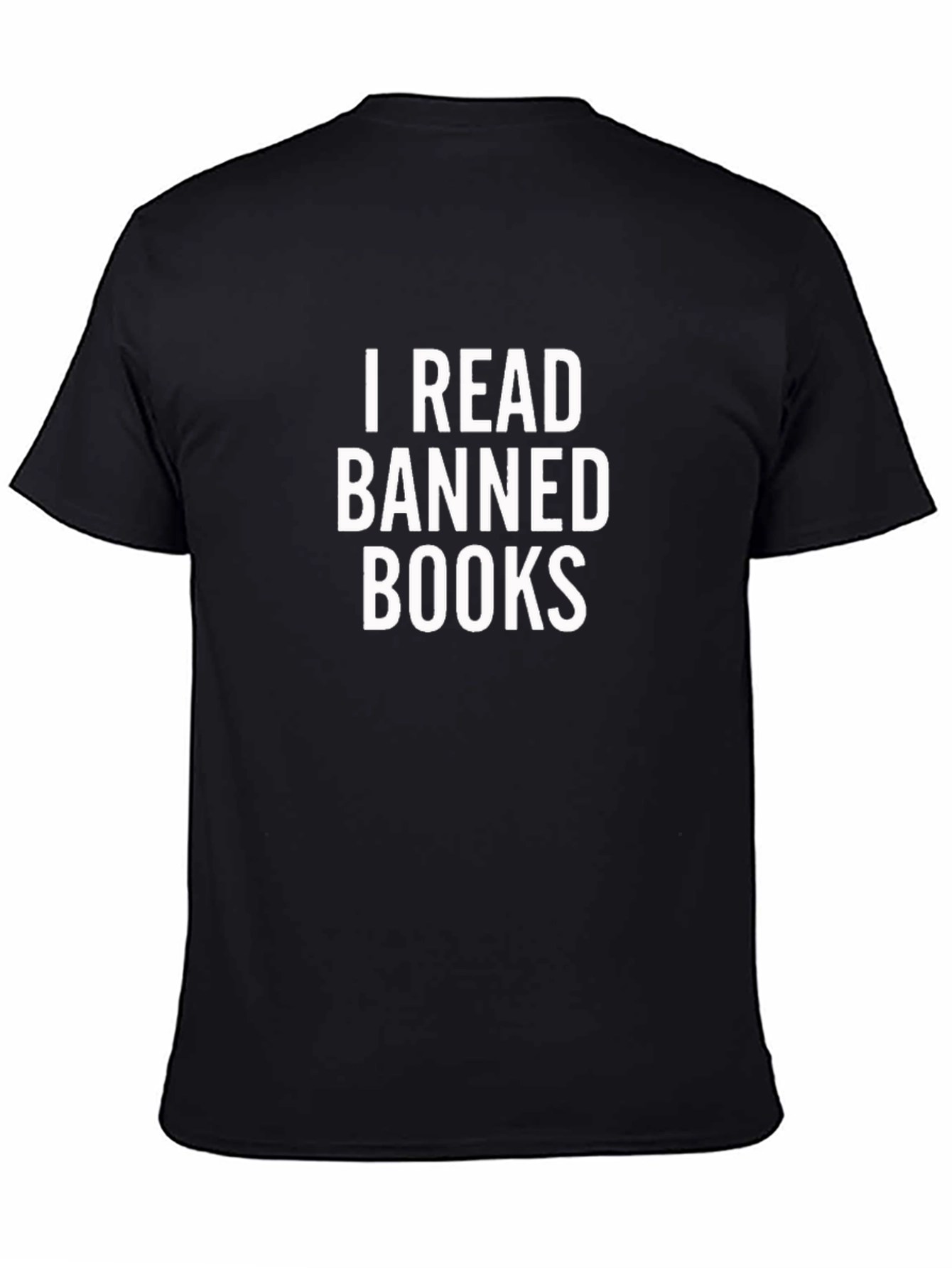 I Read Banned Books Graphic Tee - Black