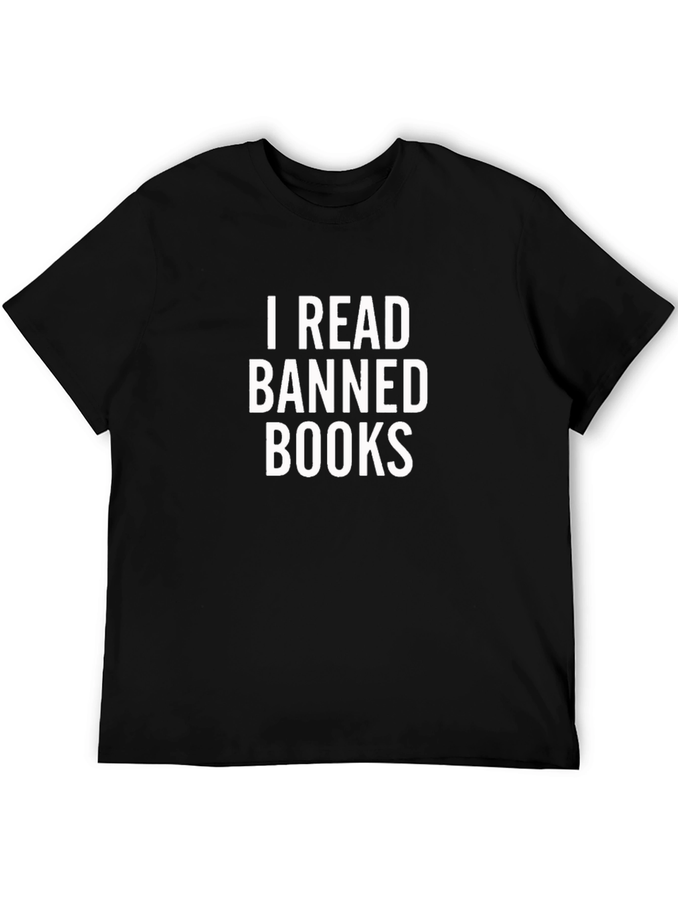 I Read Banned Books Graphic Tee - Black