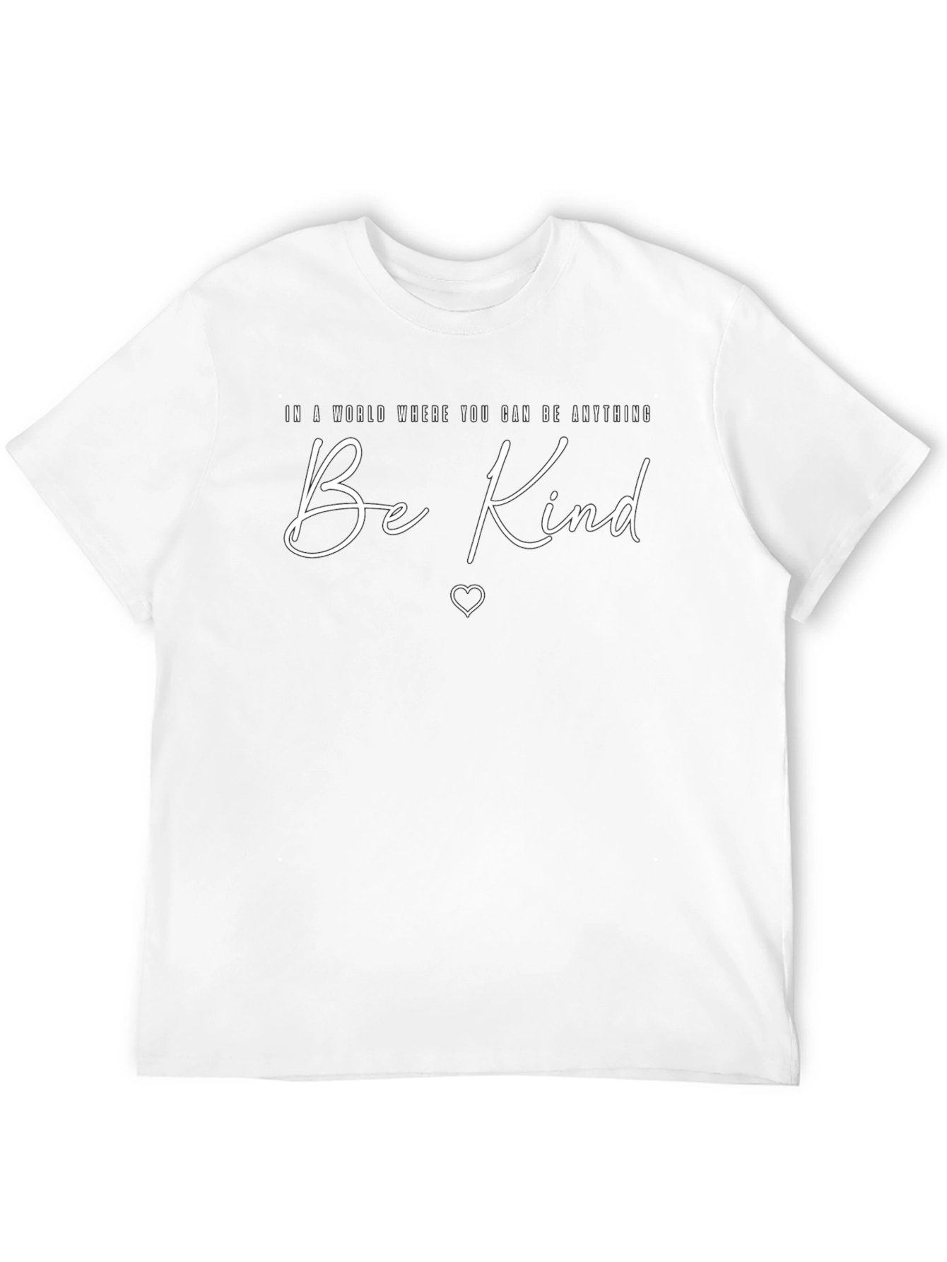 Be Kind Graphic Tee - Inspirational Unisex T-Shirt