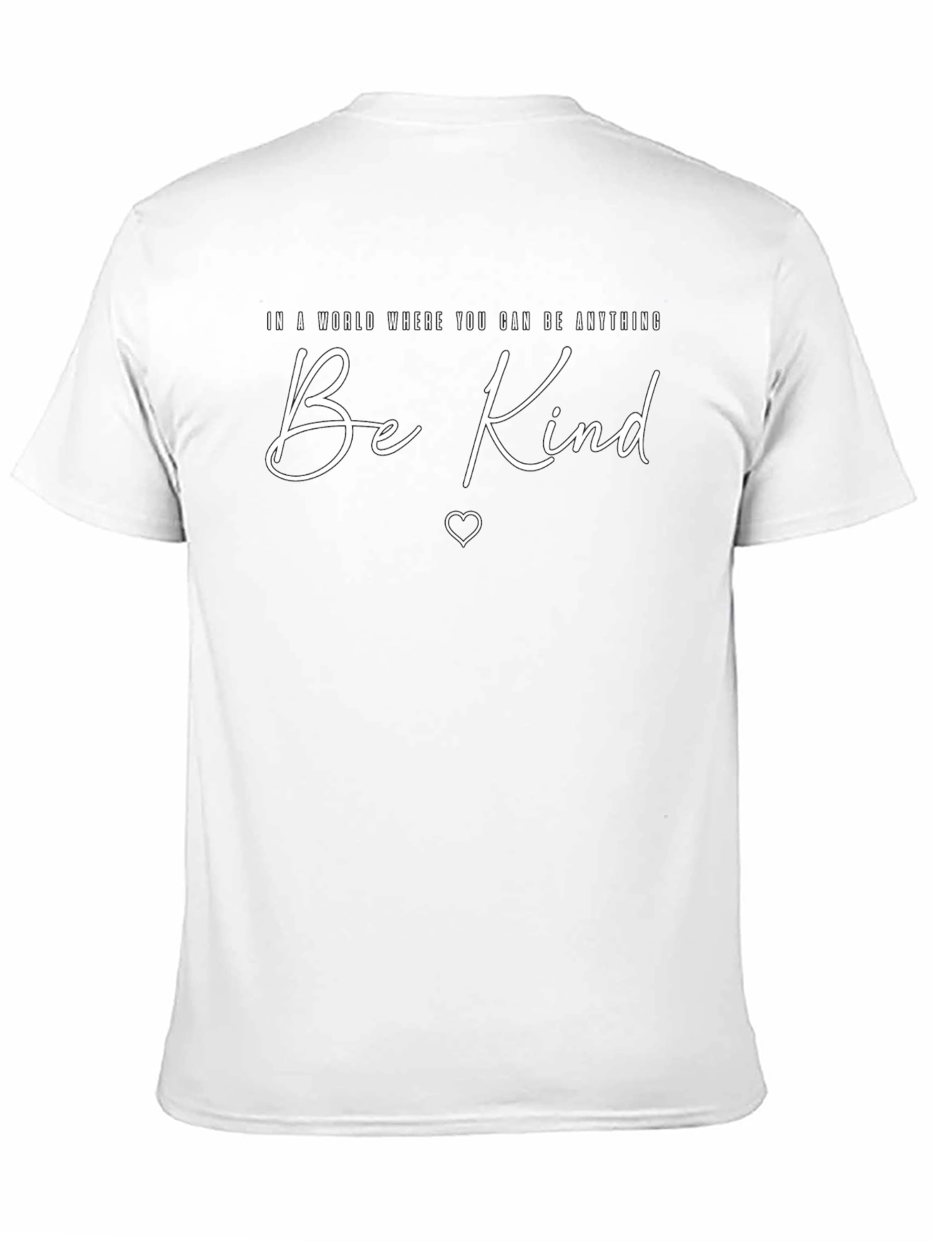 Be Kind Graphic Tee - Inspirational Unisex T-Shirt