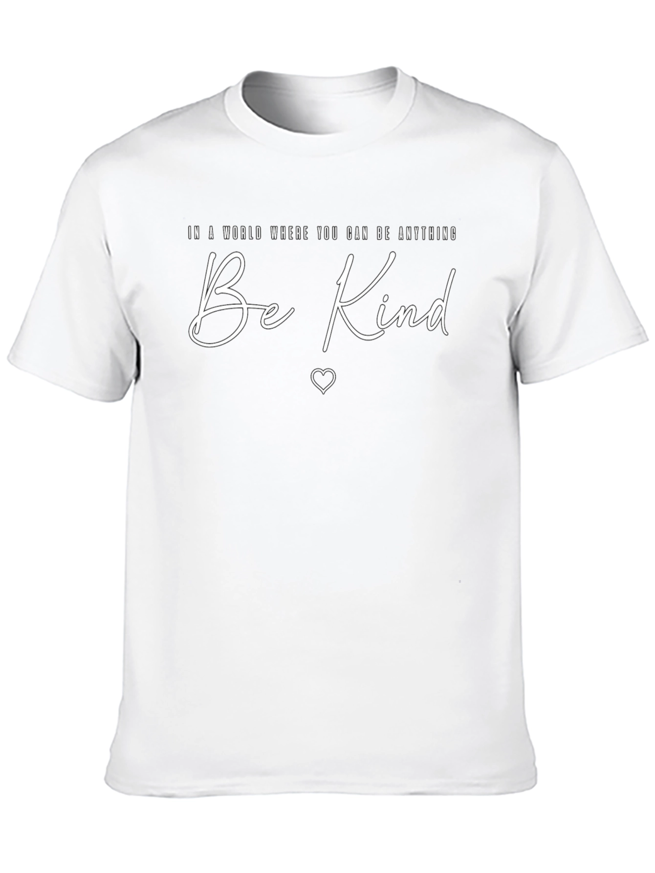 Be Kind Graphic Tee - Inspirational Unisex T-Shirt