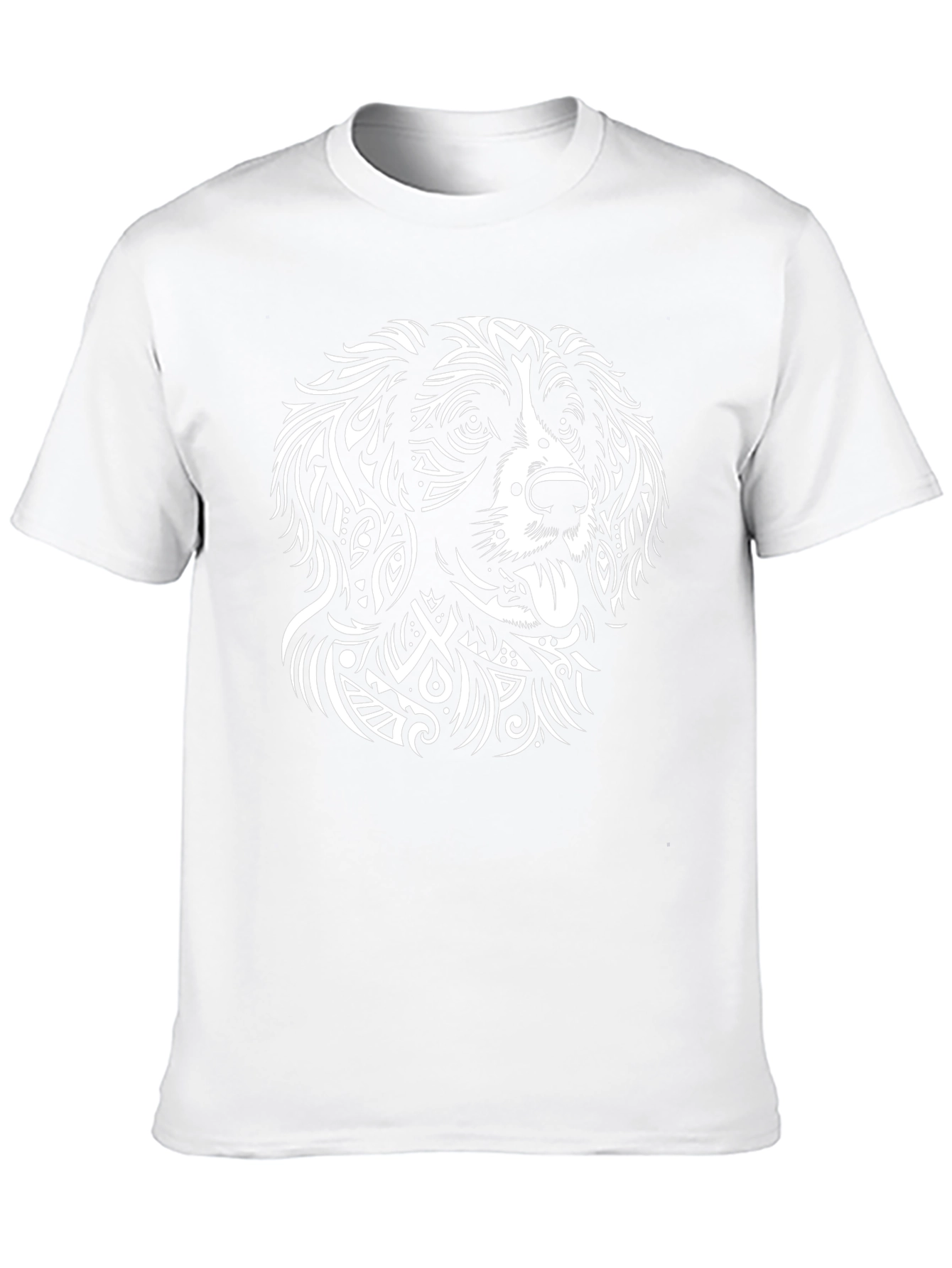 Dog Lover T-Shirt: Abstract Canine Art Tee