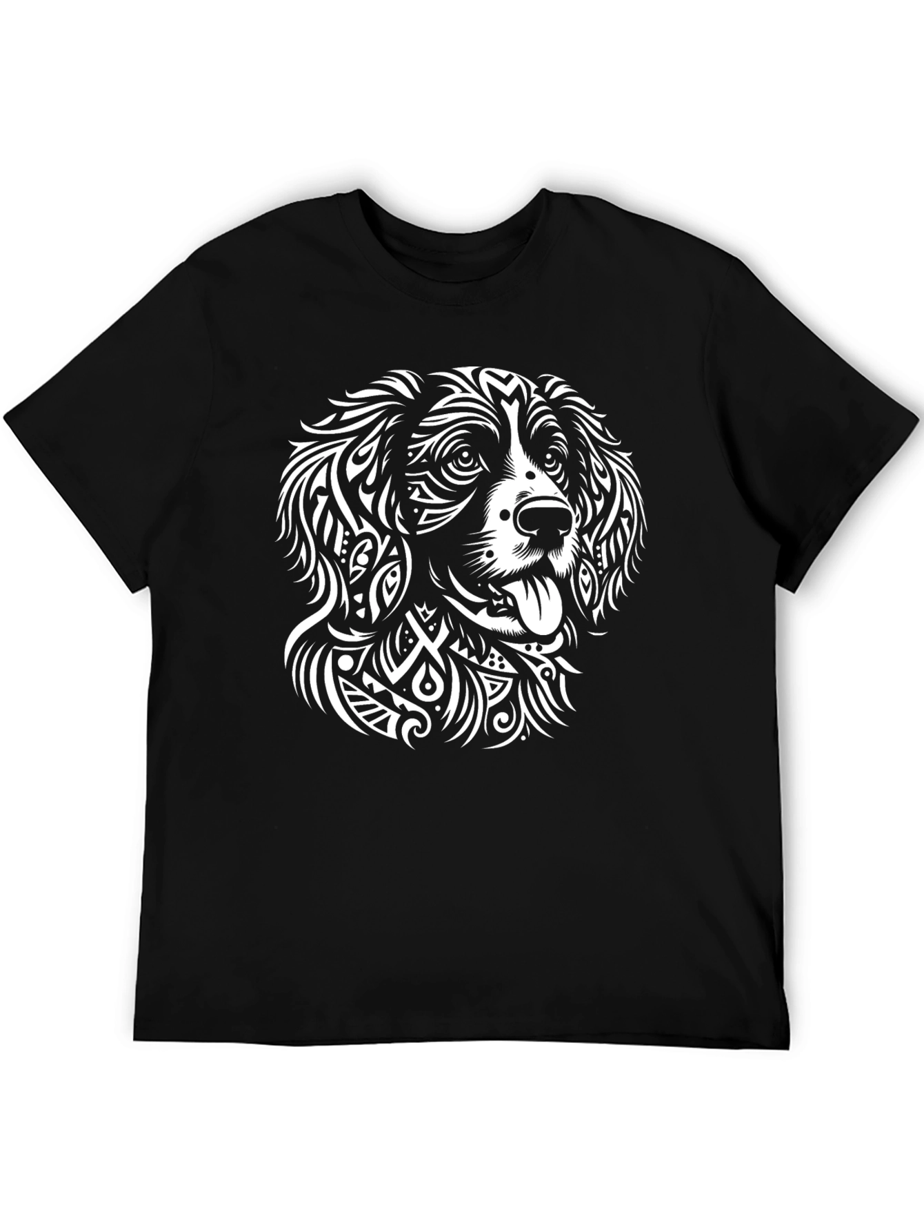 Dog Lover T-Shirt: Abstract Canine Art Tee