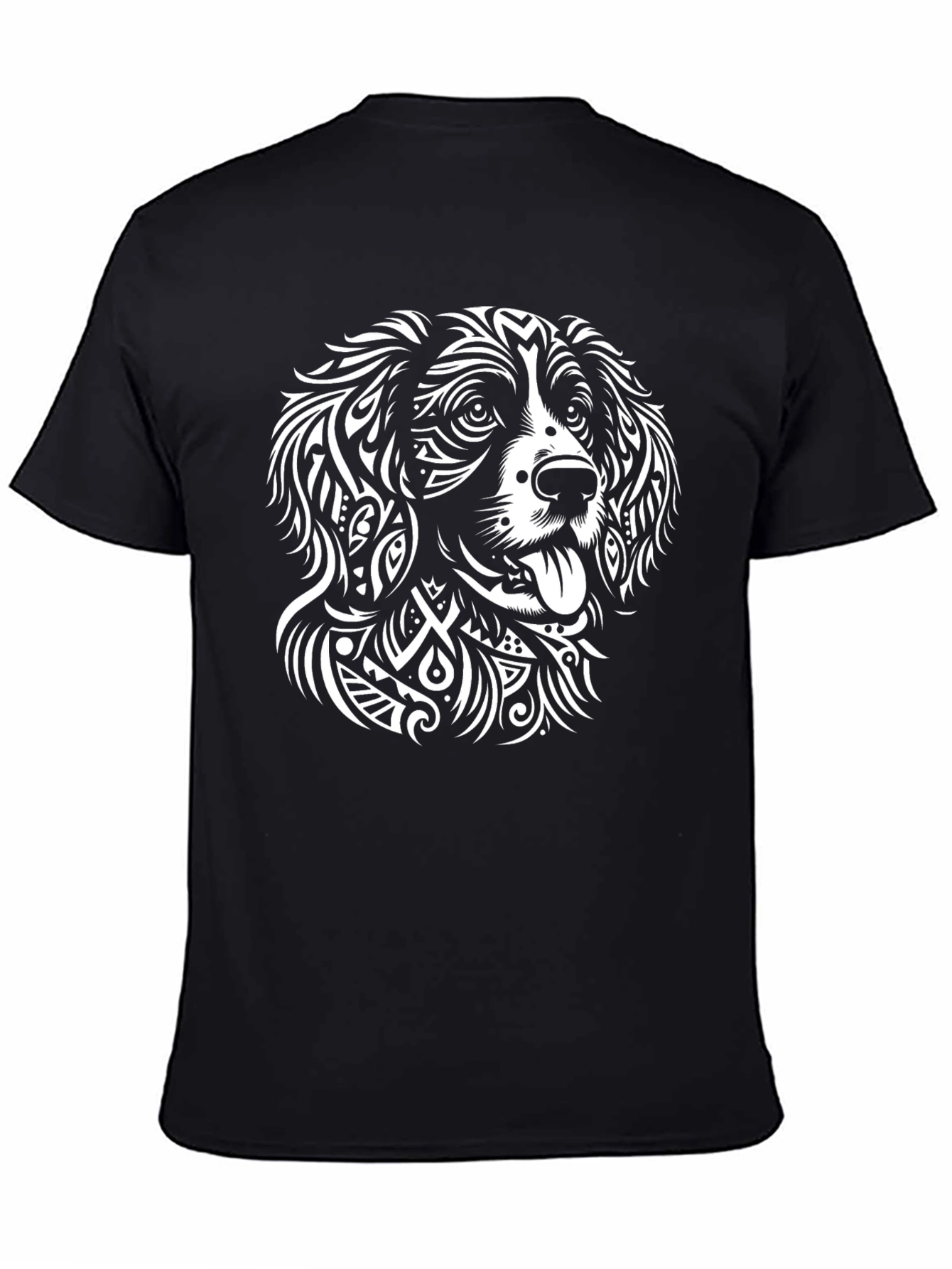Dog Lover T-Shirt: Abstract Canine Art Tee