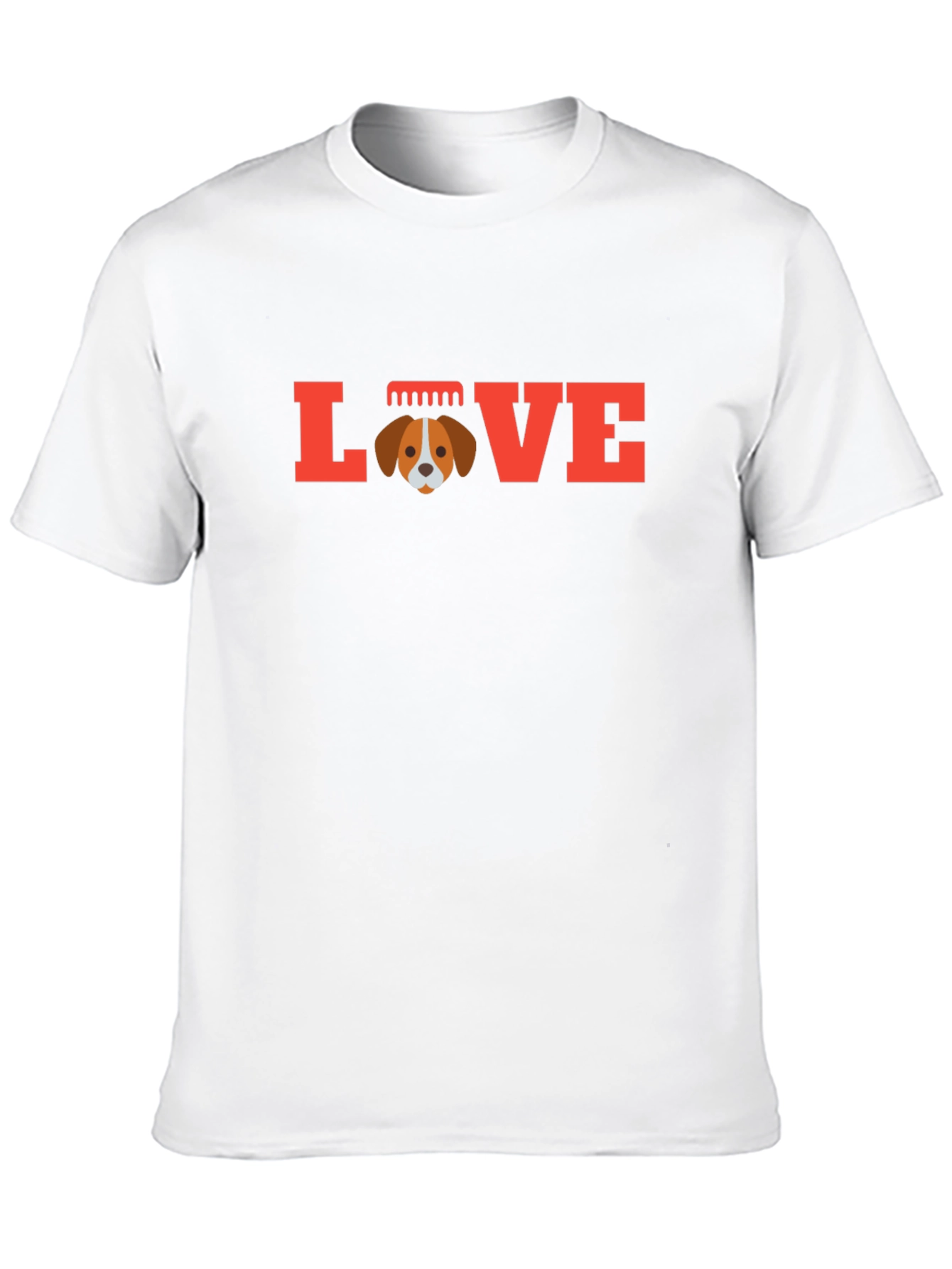 Love Dog T-Shirt - Cute Puppy Graphic Tee