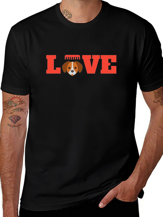 Love Dog T-Shirt - Cute Puppy Graphic Tee