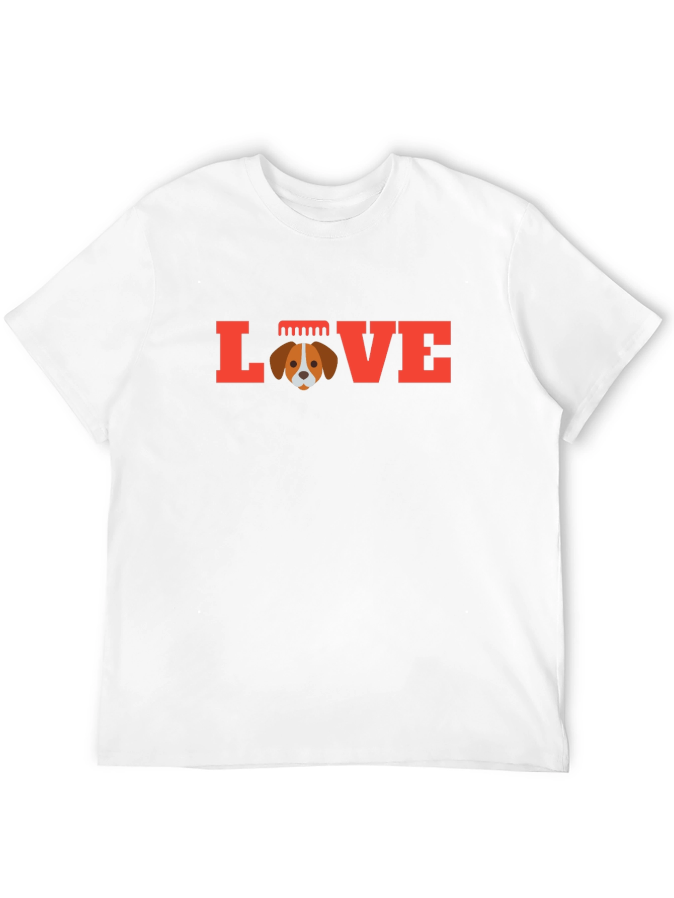 Love Dog T-Shirt - Cute Puppy Graphic Tee