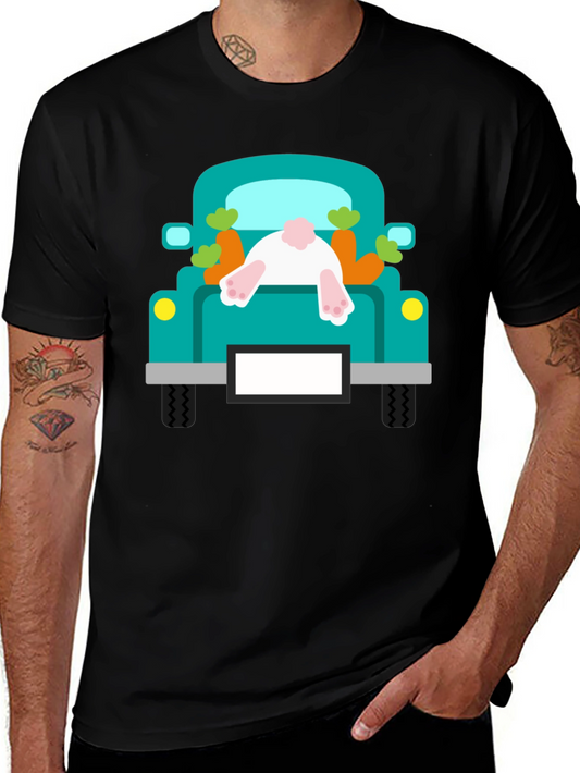 Bunny Truck Easter T-Shirt