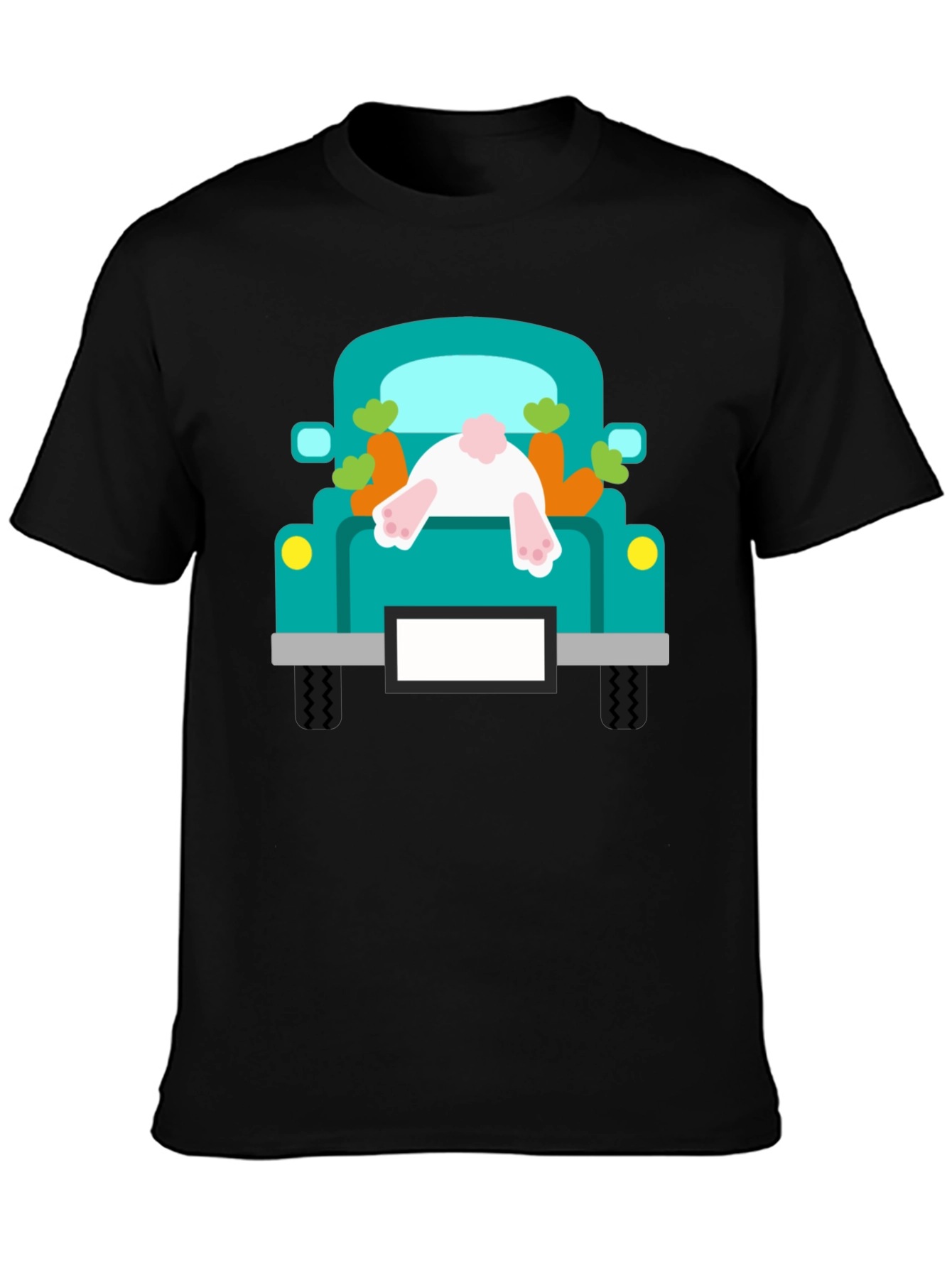 Bunny Truck Easter T-Shirt