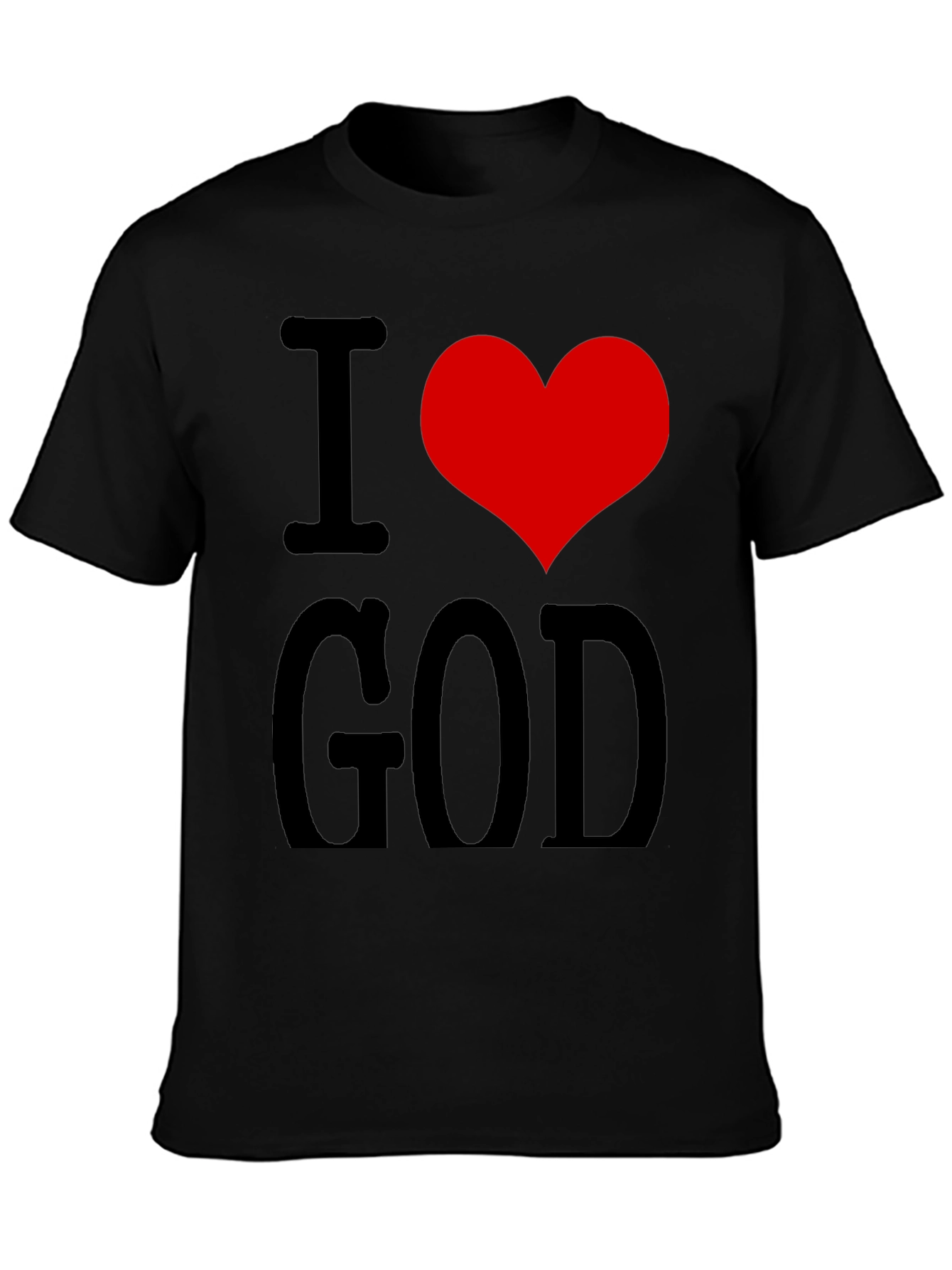 I Heart God T-Shirt - Religious Apparel