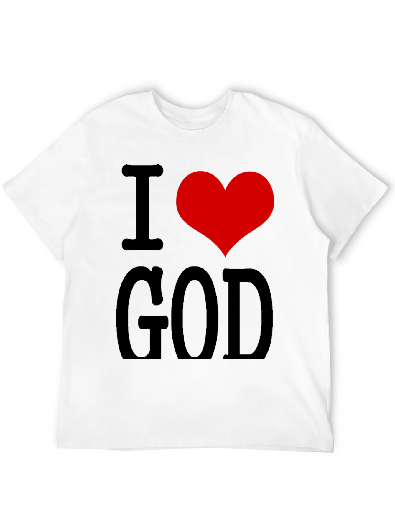 I Heart God T-Shirt - Religious Apparel