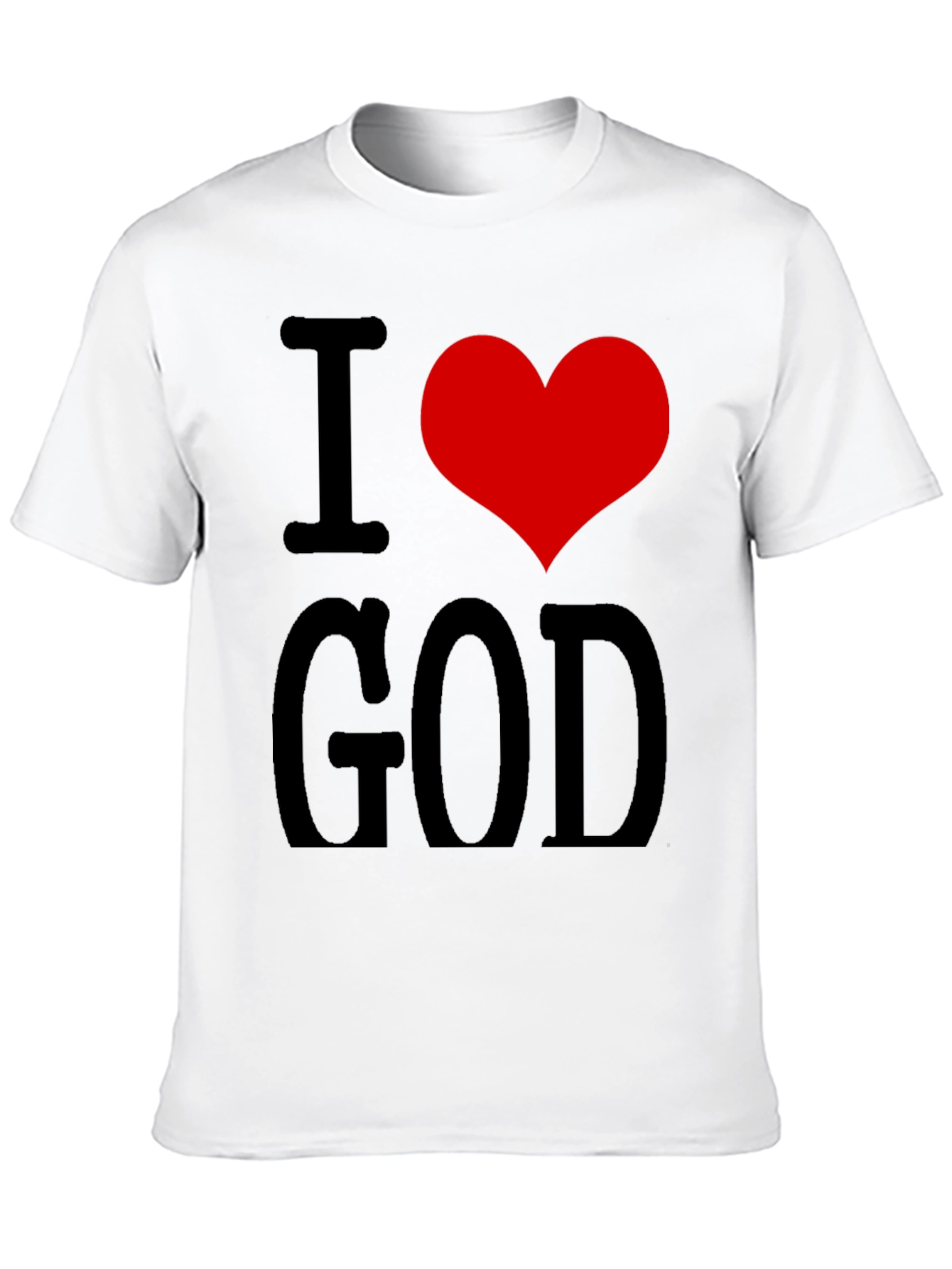 I Heart God T-Shirt - Religious Apparel