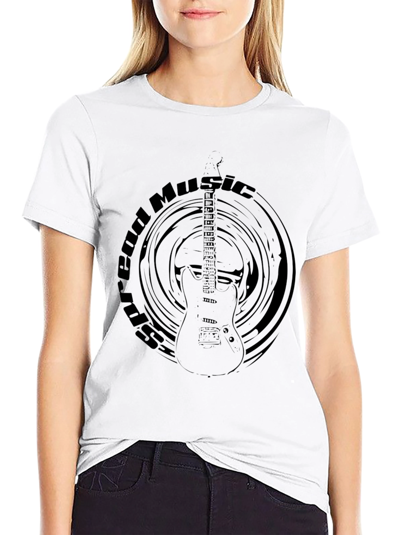 Guitar Music Graphic T-Shirt