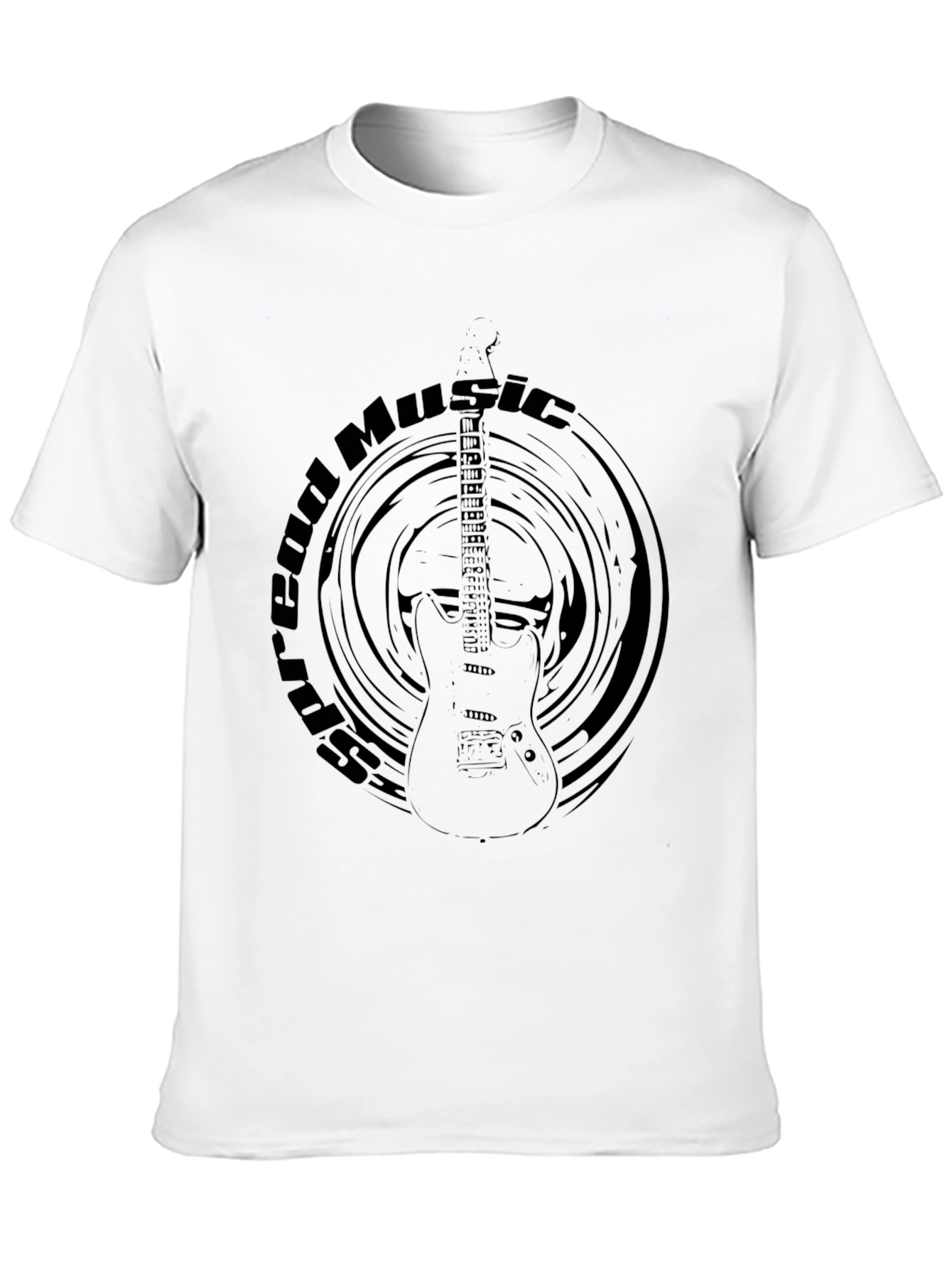 Guitar Music Graphic T-Shirt