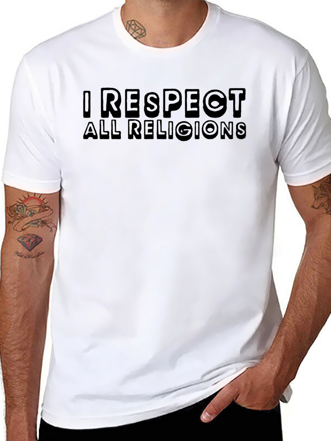 Respect All Religions Graphic Tee