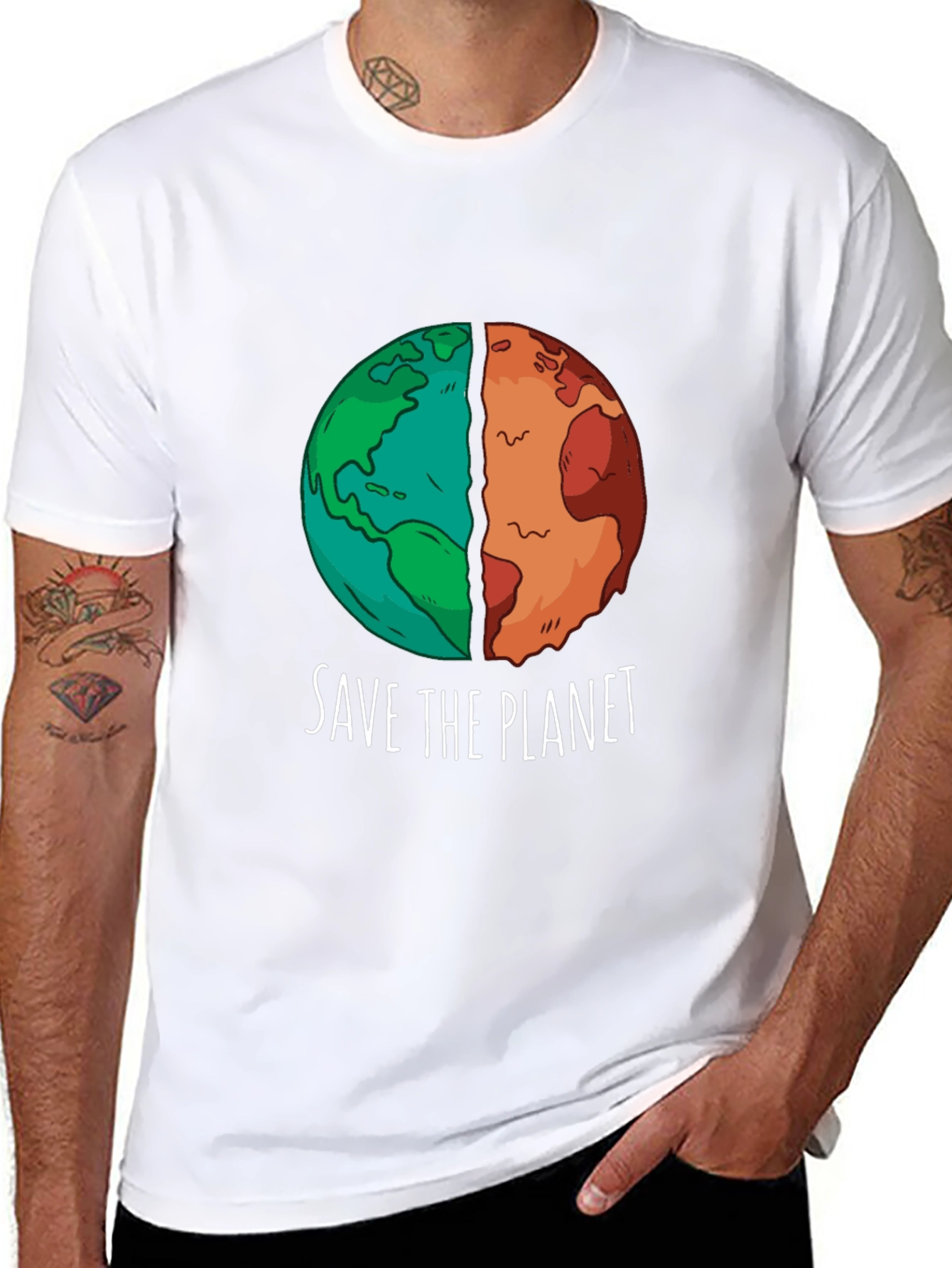 Save the Planet Earth Graphic Tee
