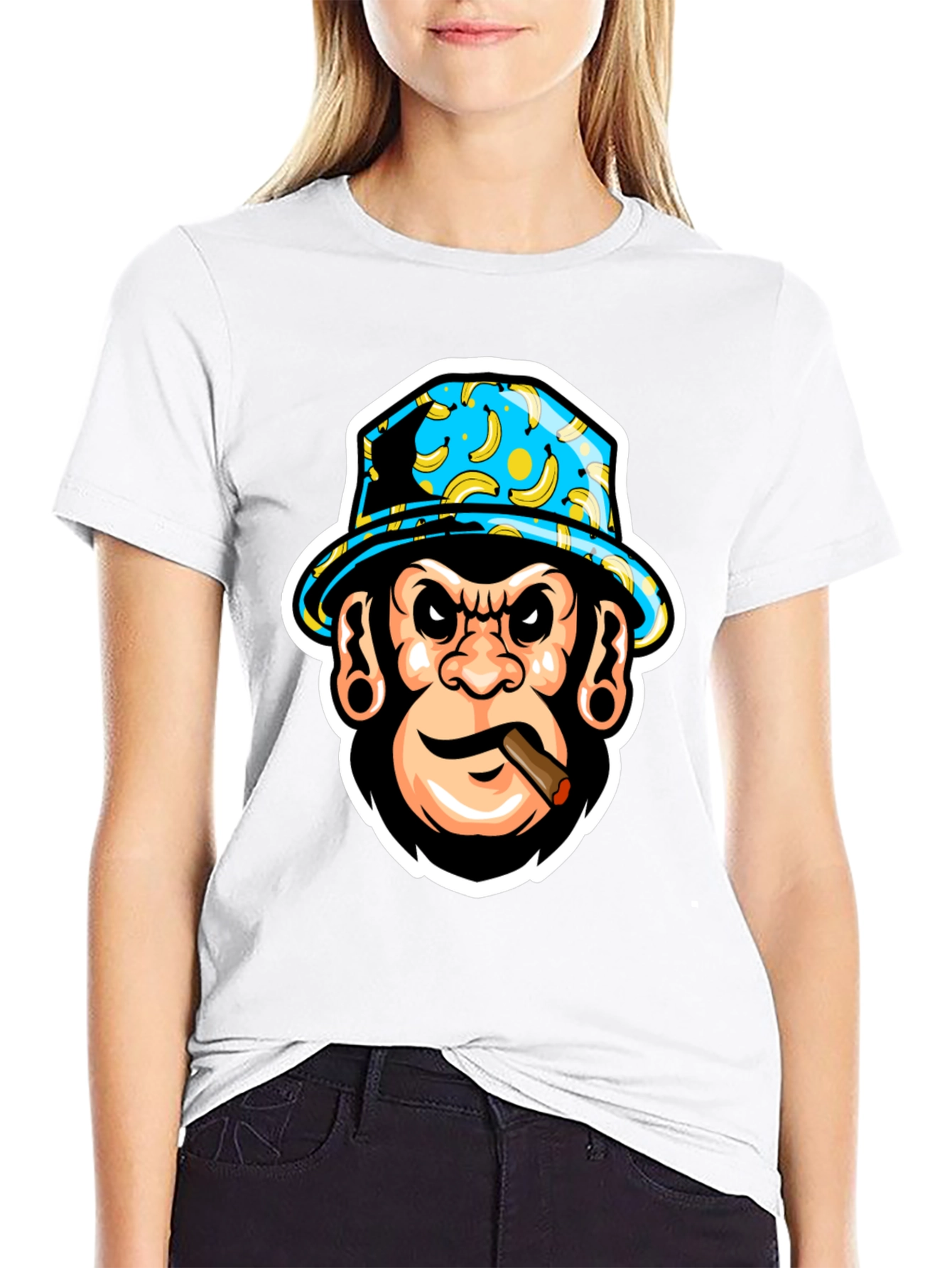Cool Monkey Graphic T-Shirt