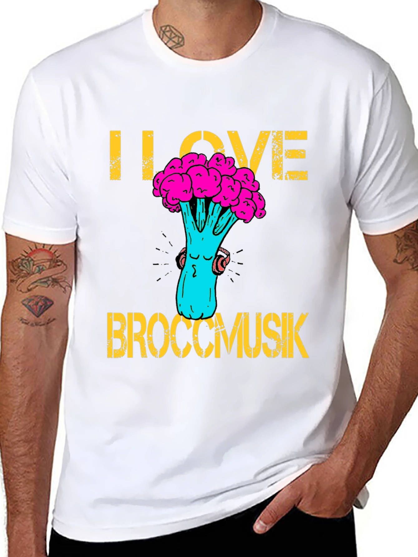 I Love Broccomusik T-Shirt